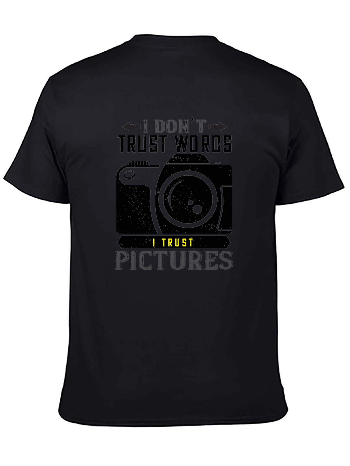 I Trust Pictures Mens Graphic T-Shirt
