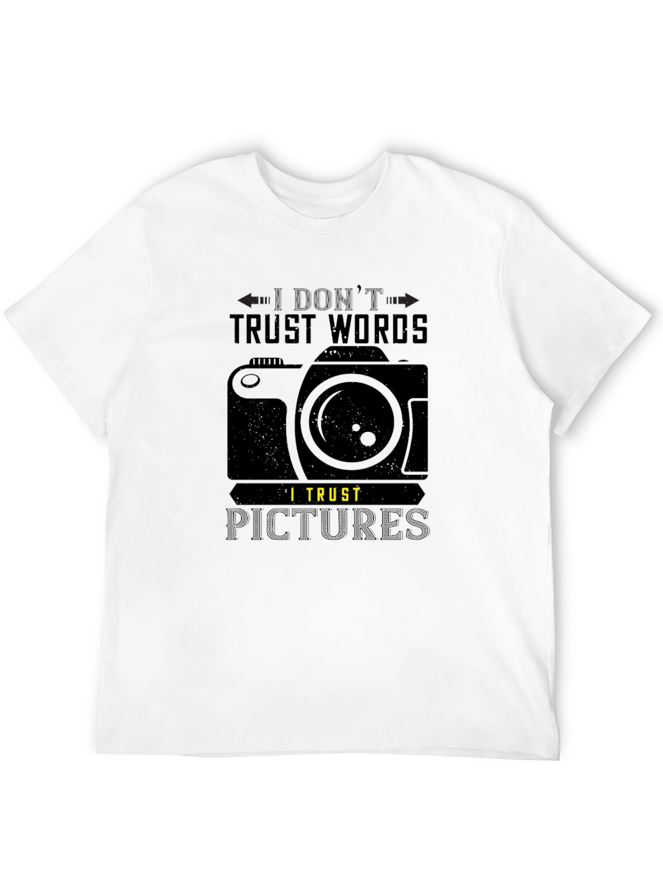 I Trust Pictures Mens Graphic T-Shirt