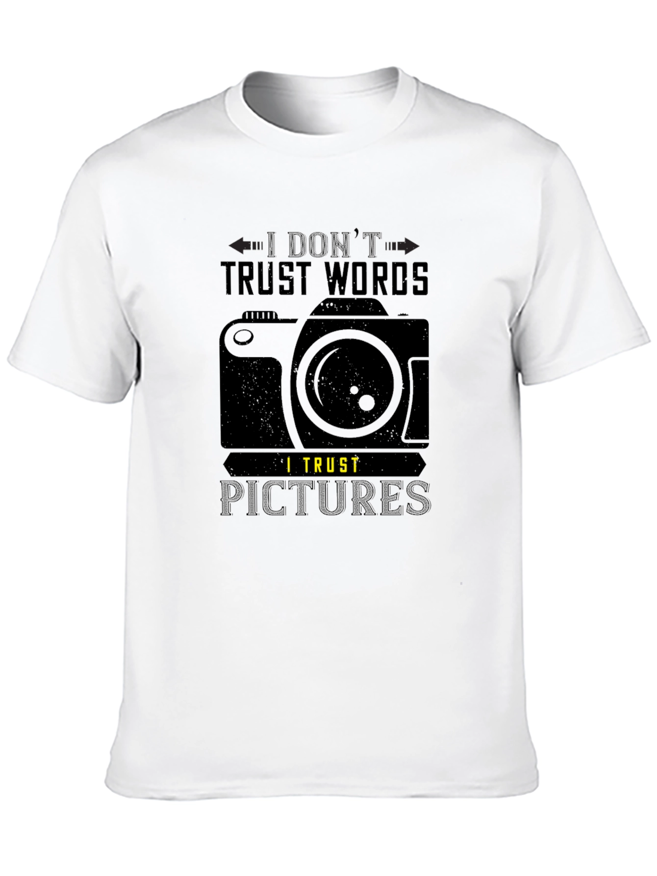 I Trust Pictures Mens Graphic T-Shirt