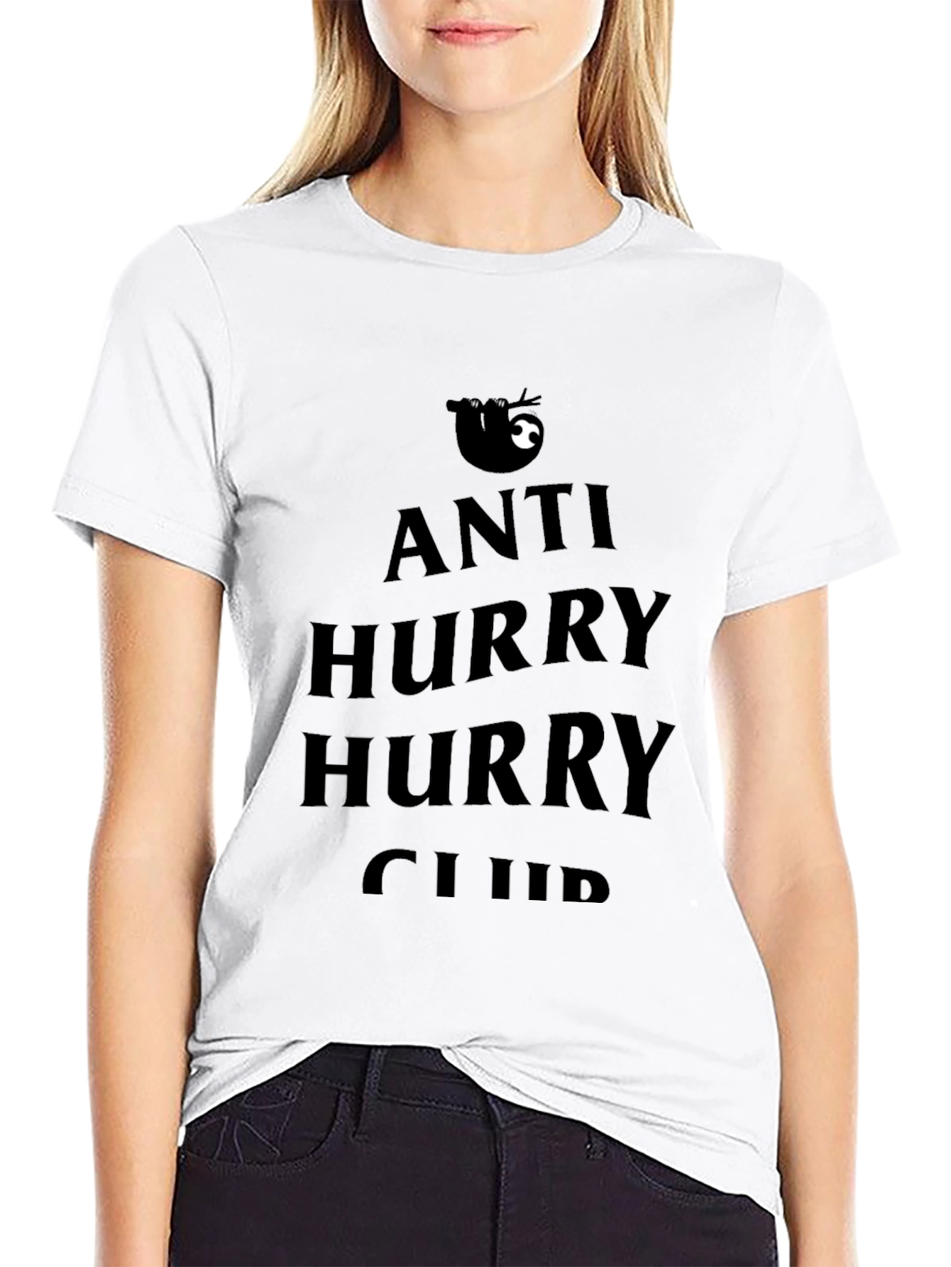 Anti Hurry Hurry Club Sloth T-Shirt