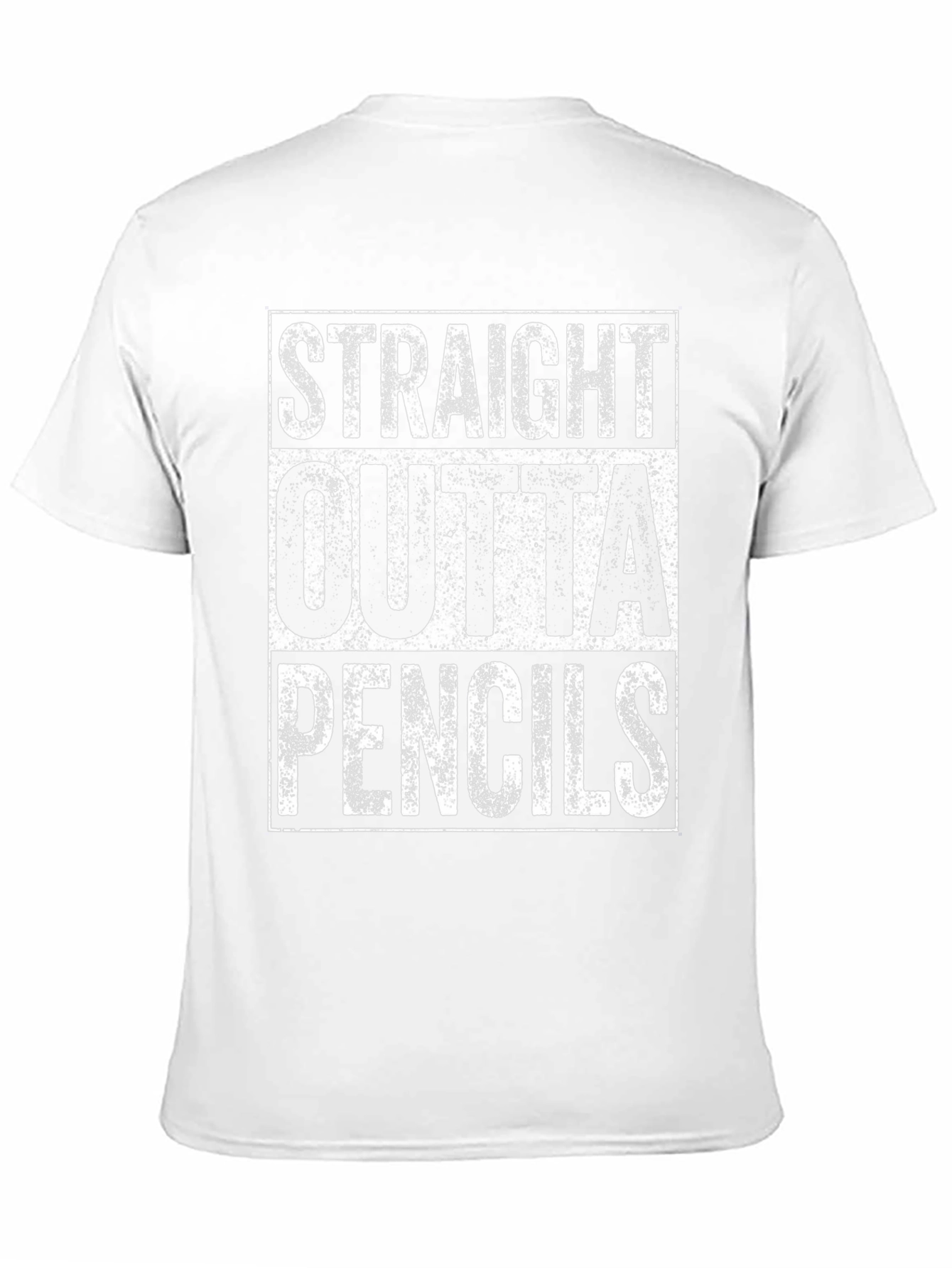 Straight Outta Pencils Graphic T-Shirt