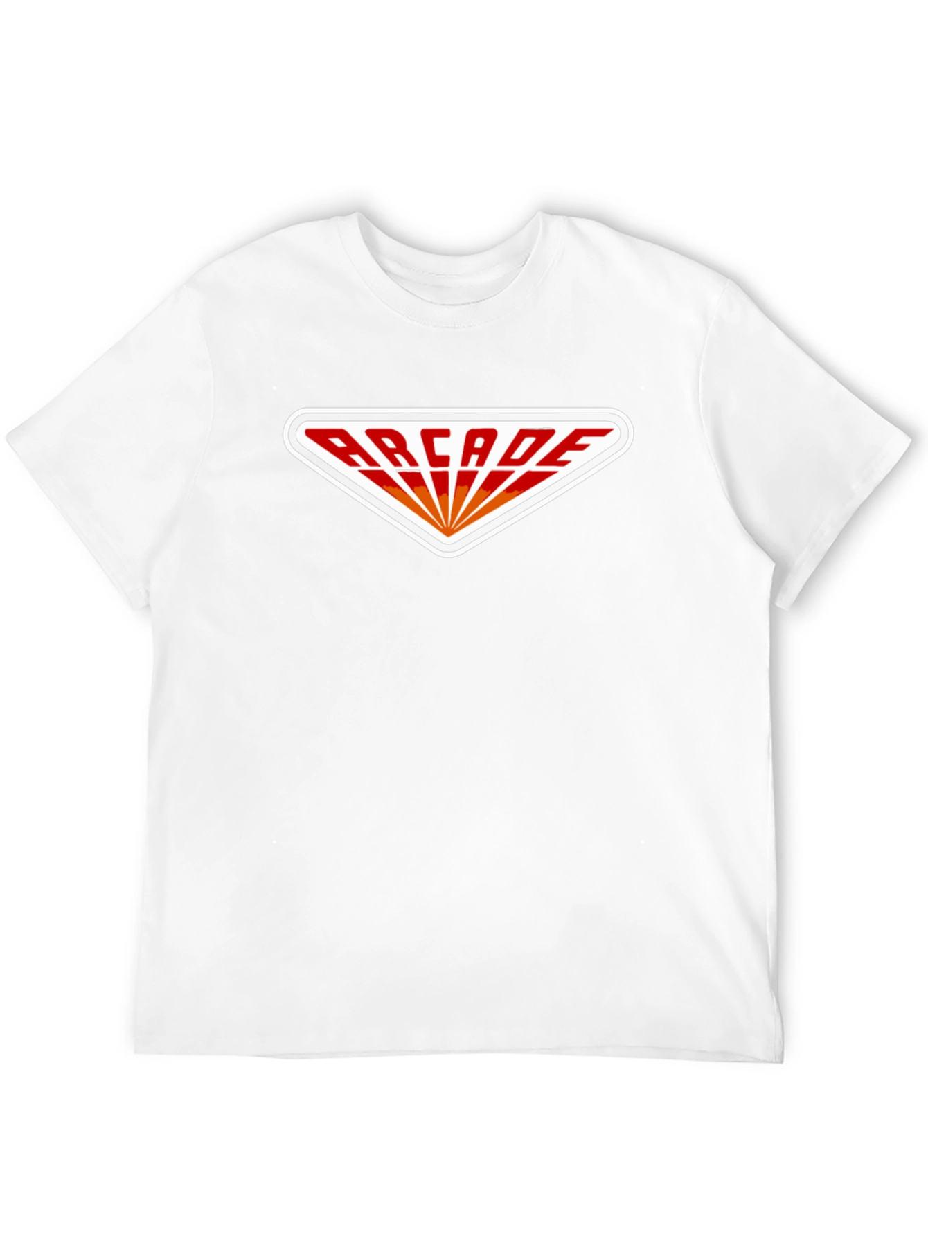 Retro Arcade Graphic Tee - Black Cotton T-Shirt
