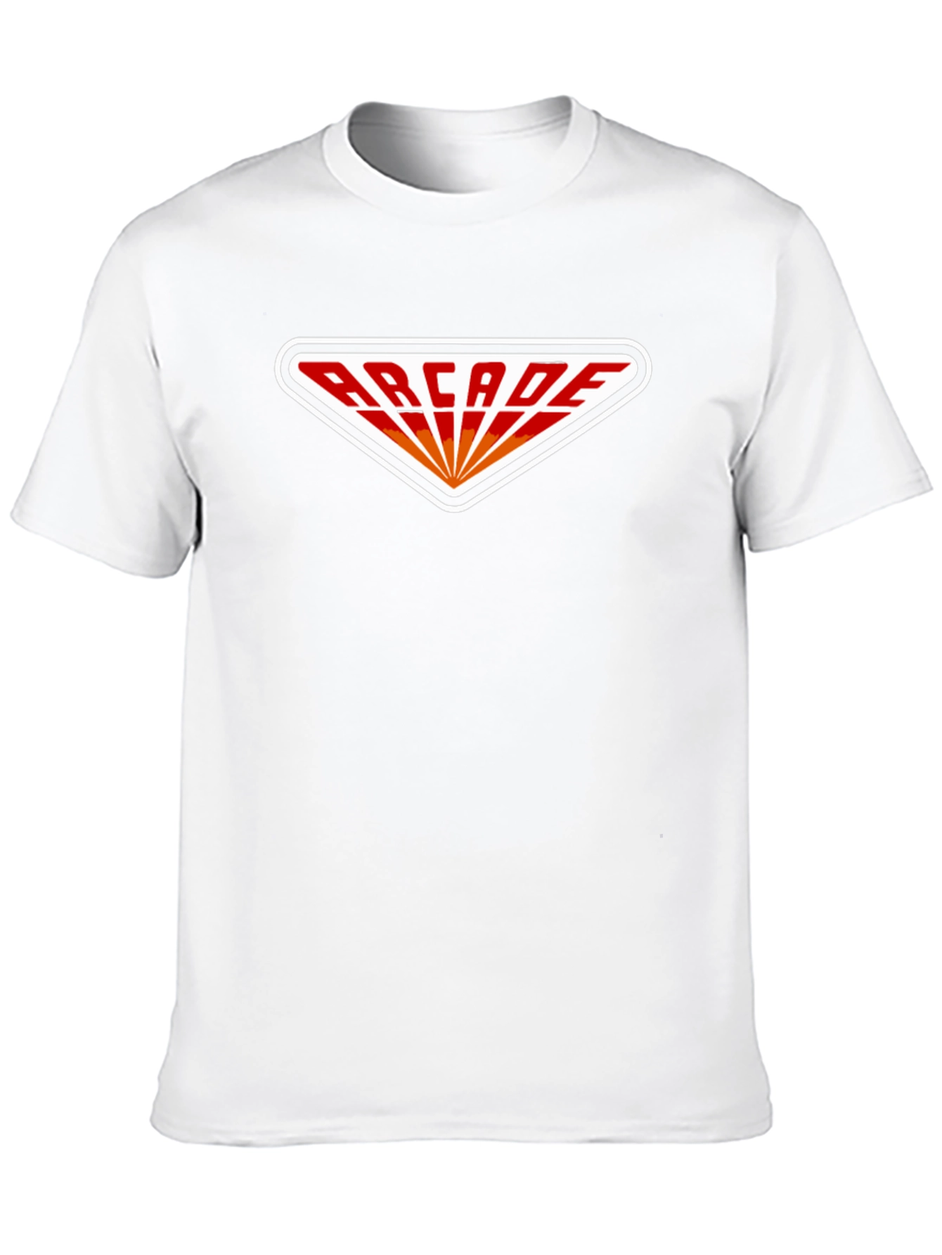 Retro Arcade Graphic Tee - Black Cotton T-Shirt