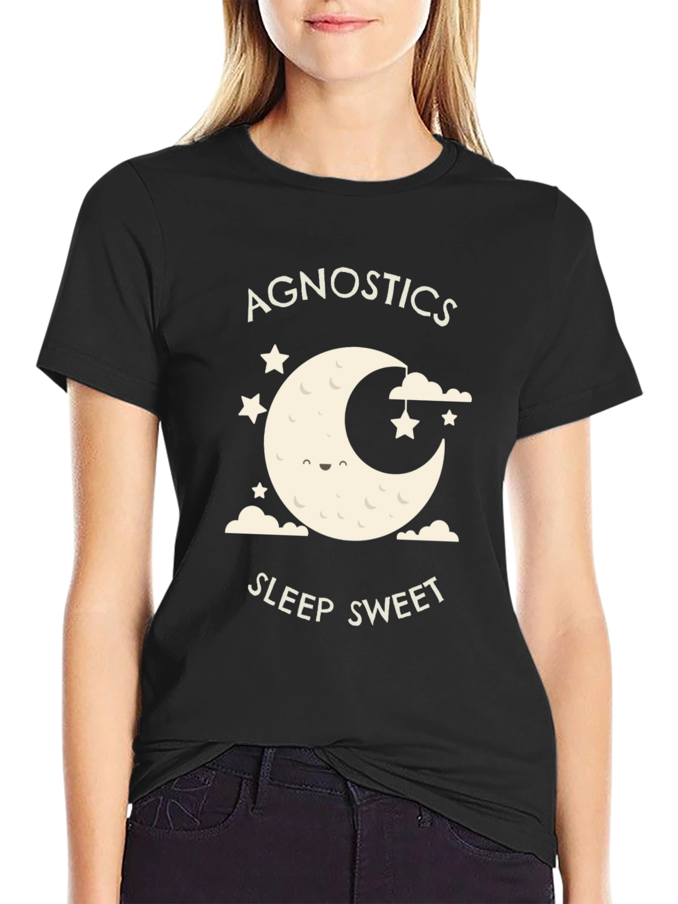 Agnostics Sleep Sweet Black T-Shirt