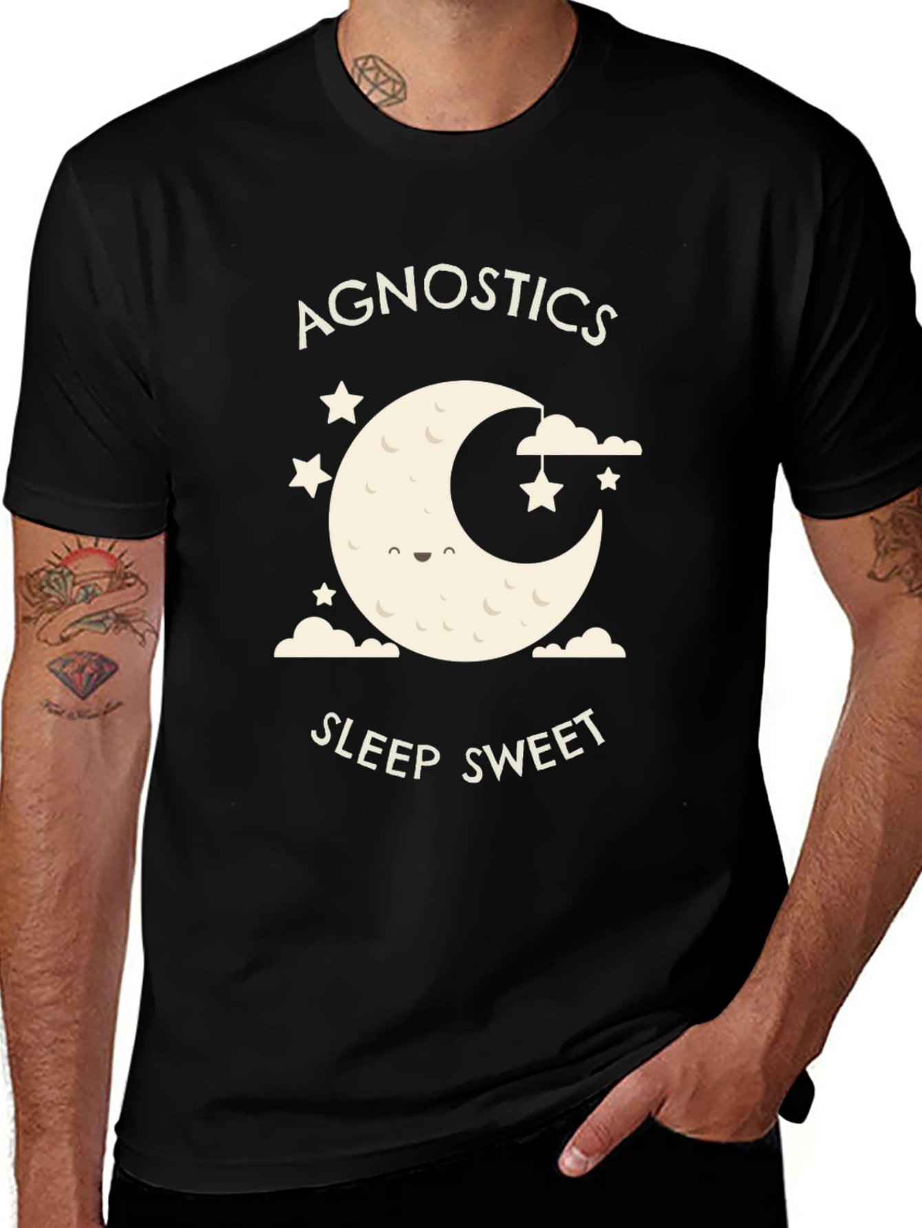 Agnostics Sleep Sweet Black T-Shirt