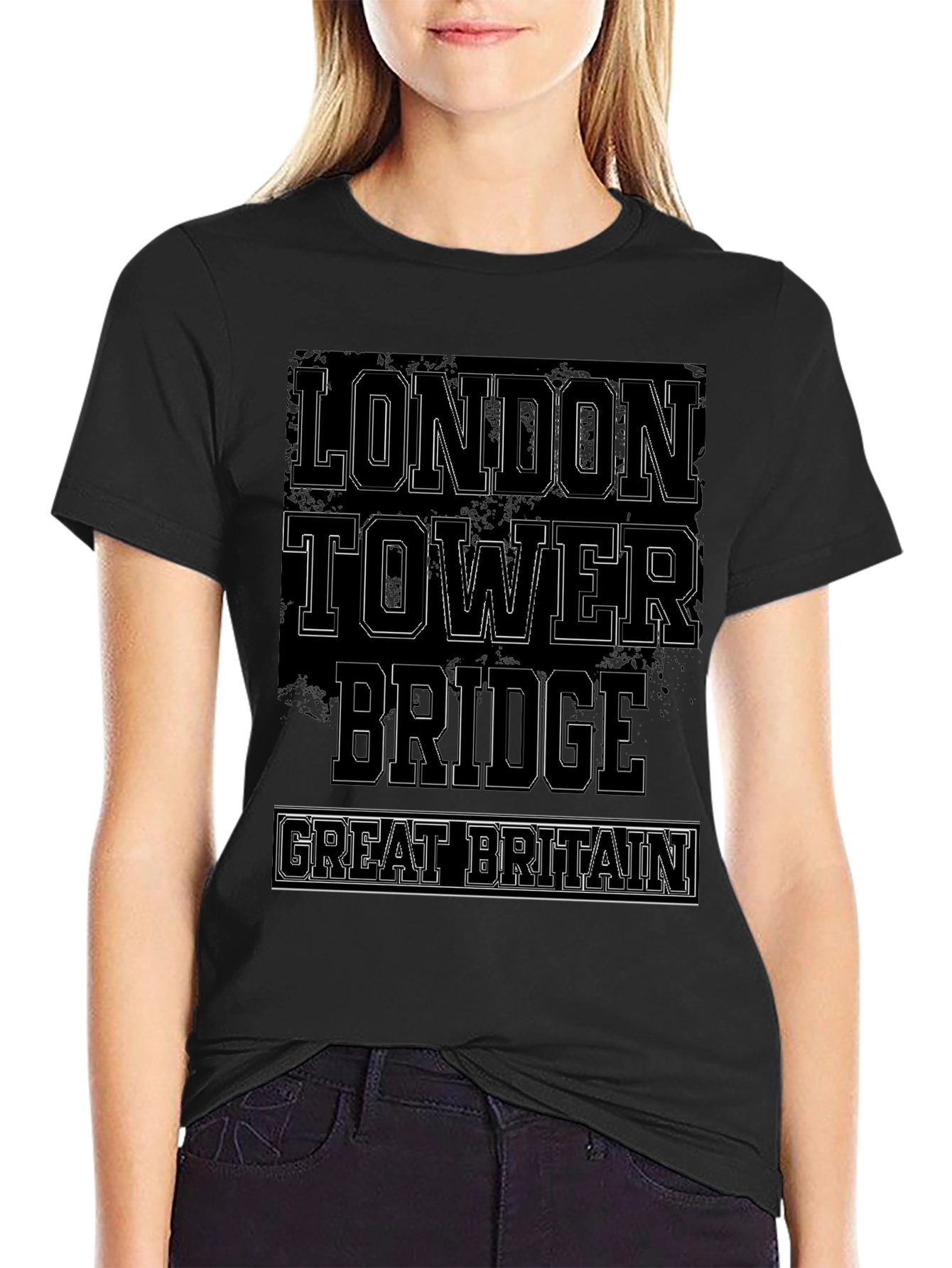 London Tower Bridge T-Shirt - Great Britain Souvenir