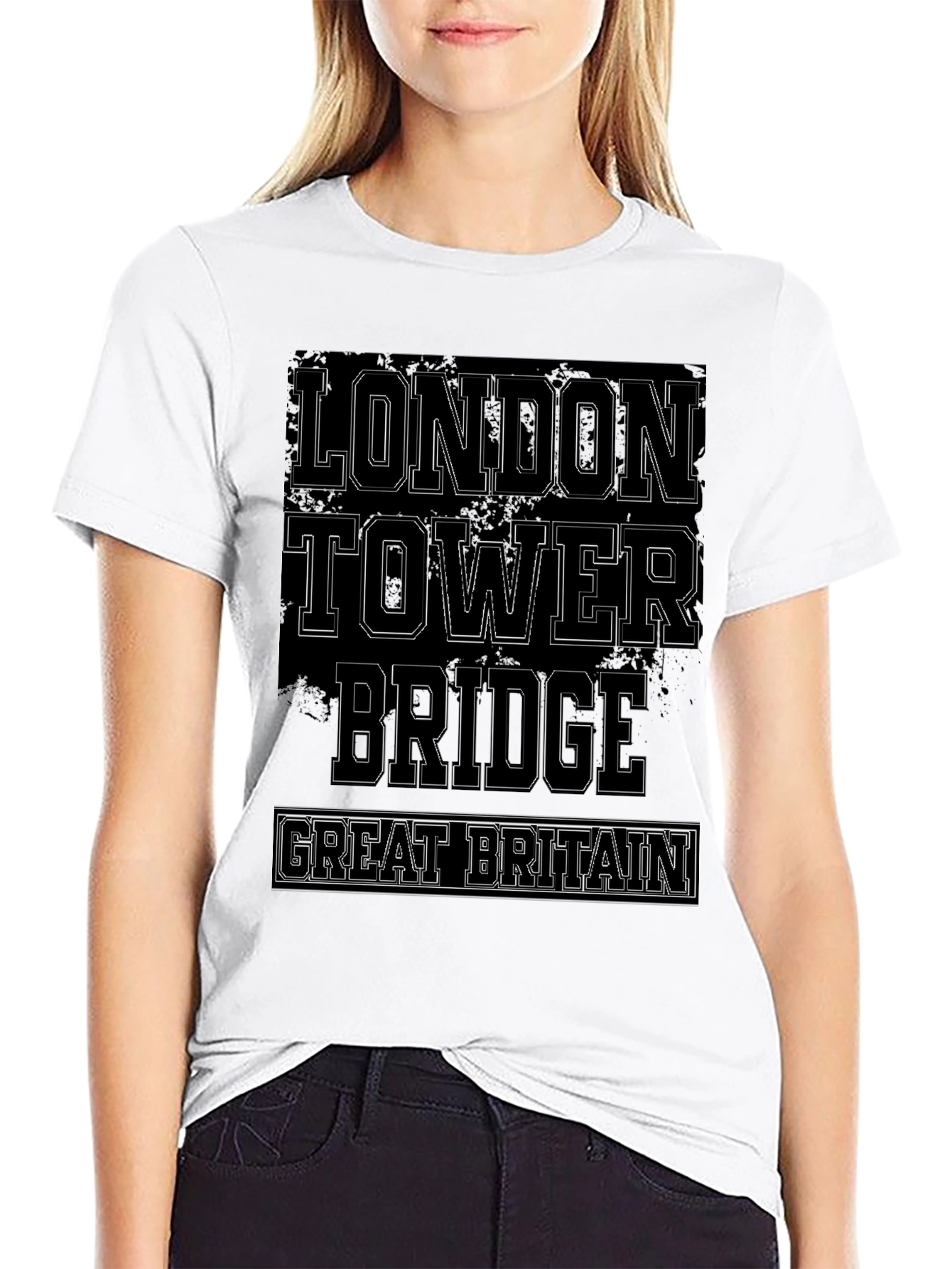 London Tower Bridge T-Shirt - Great Britain Souvenir