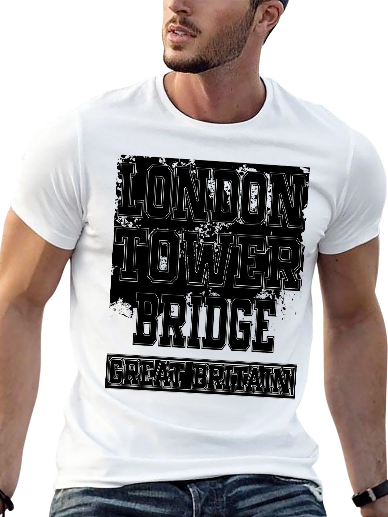 London Tower Bridge T-Shirt - Great Britain Souvenir
