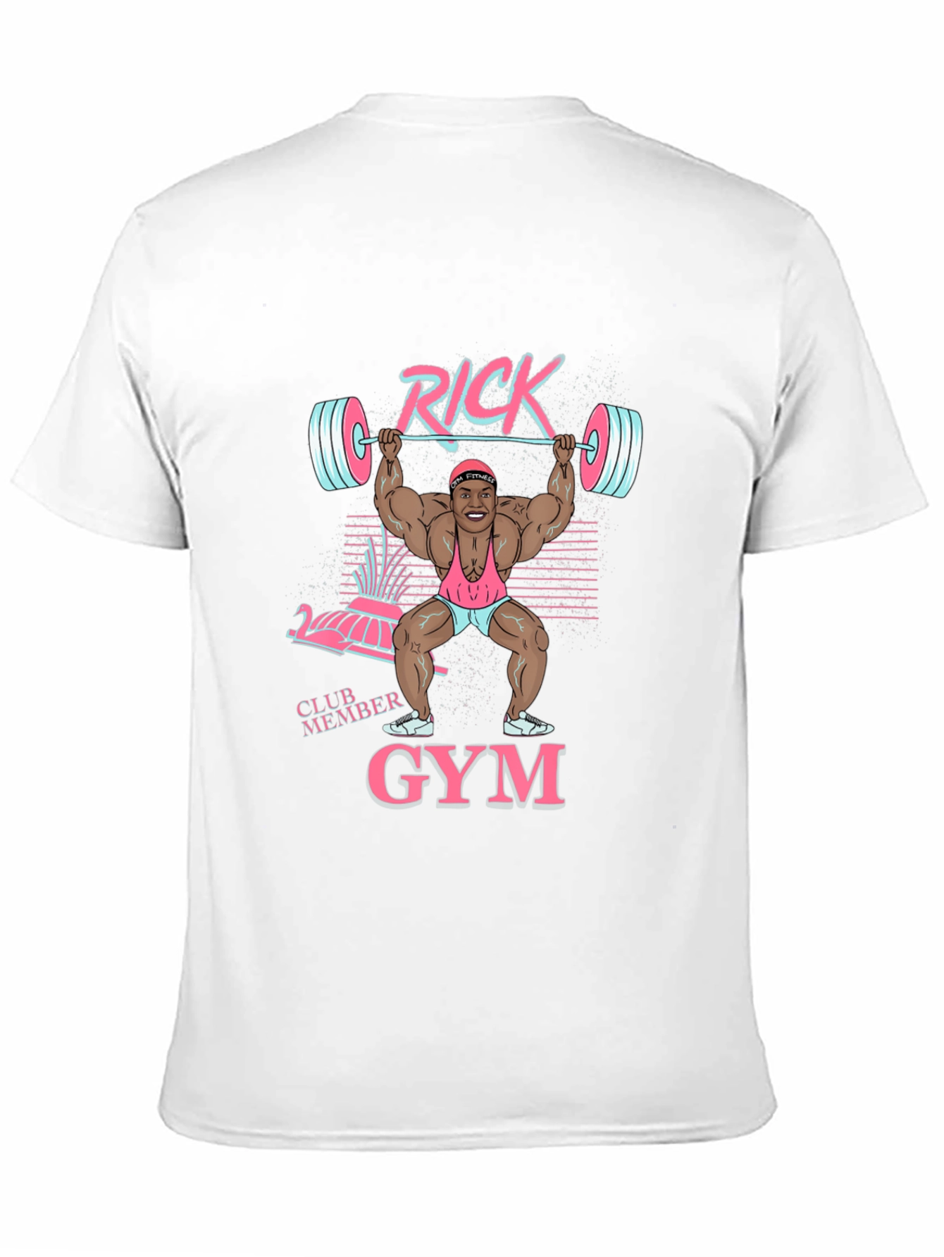 Rick Gym Club Member Graphic T-Shirt