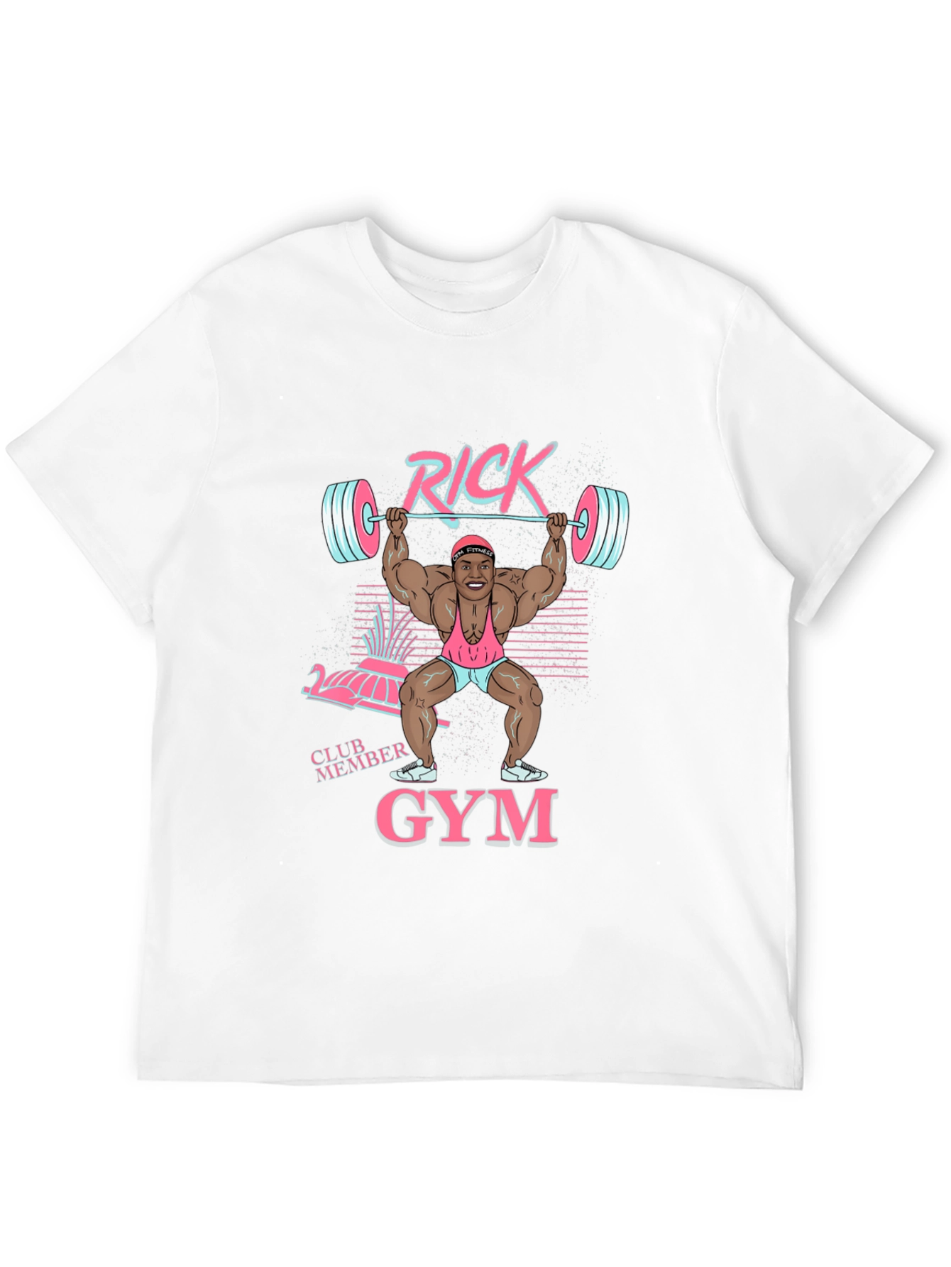 Rick Gym Club Member Graphic T-Shirt