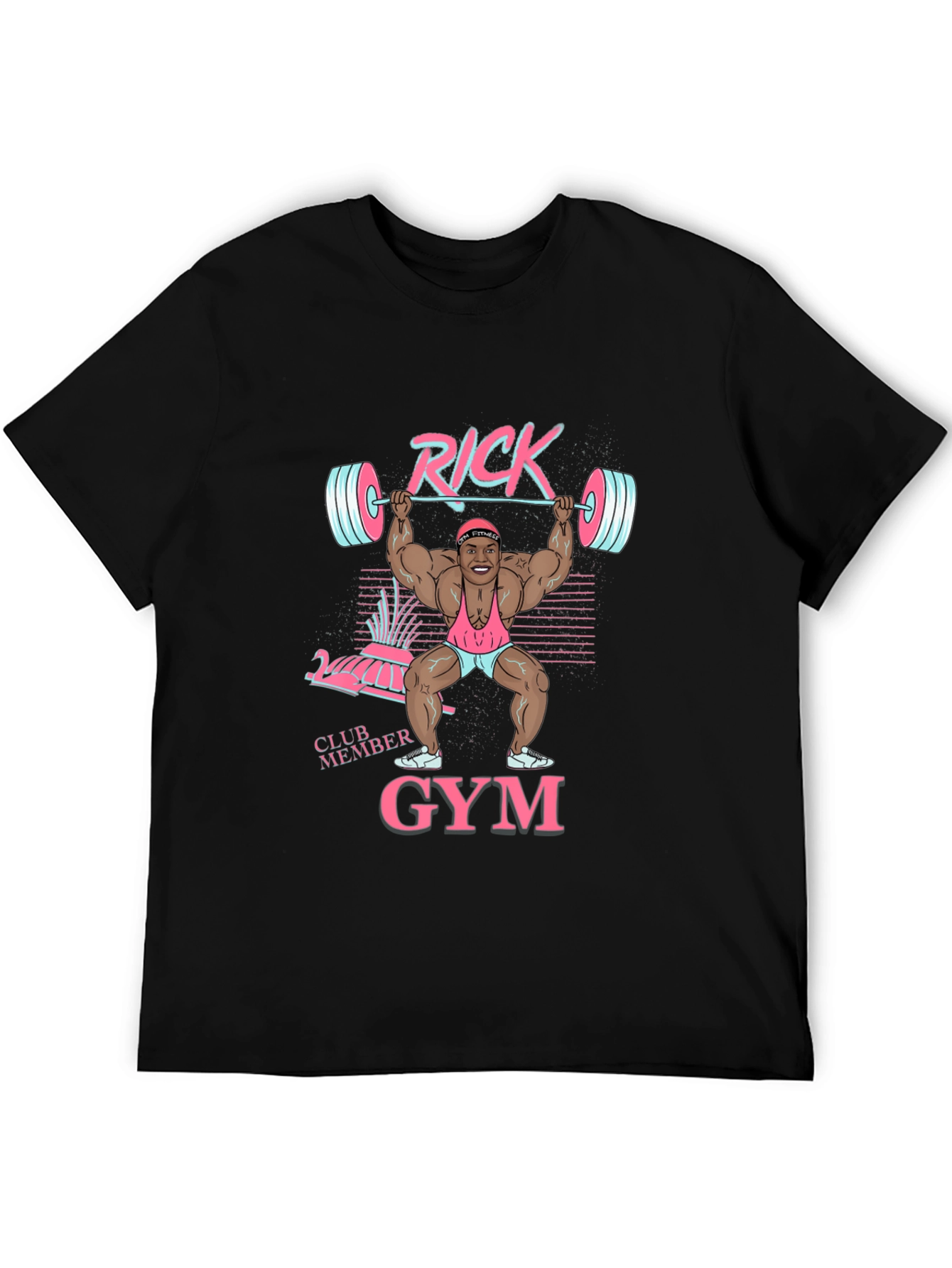 Rick Gym Club Member Graphic T-Shirt