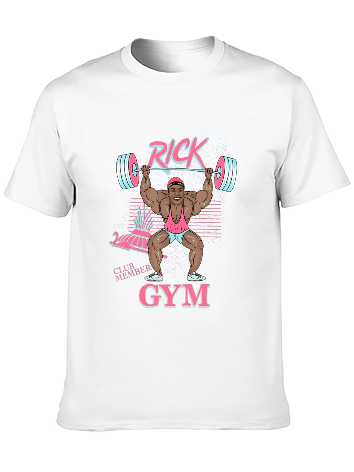 Rick Gym Club Member Graphic T-Shirt