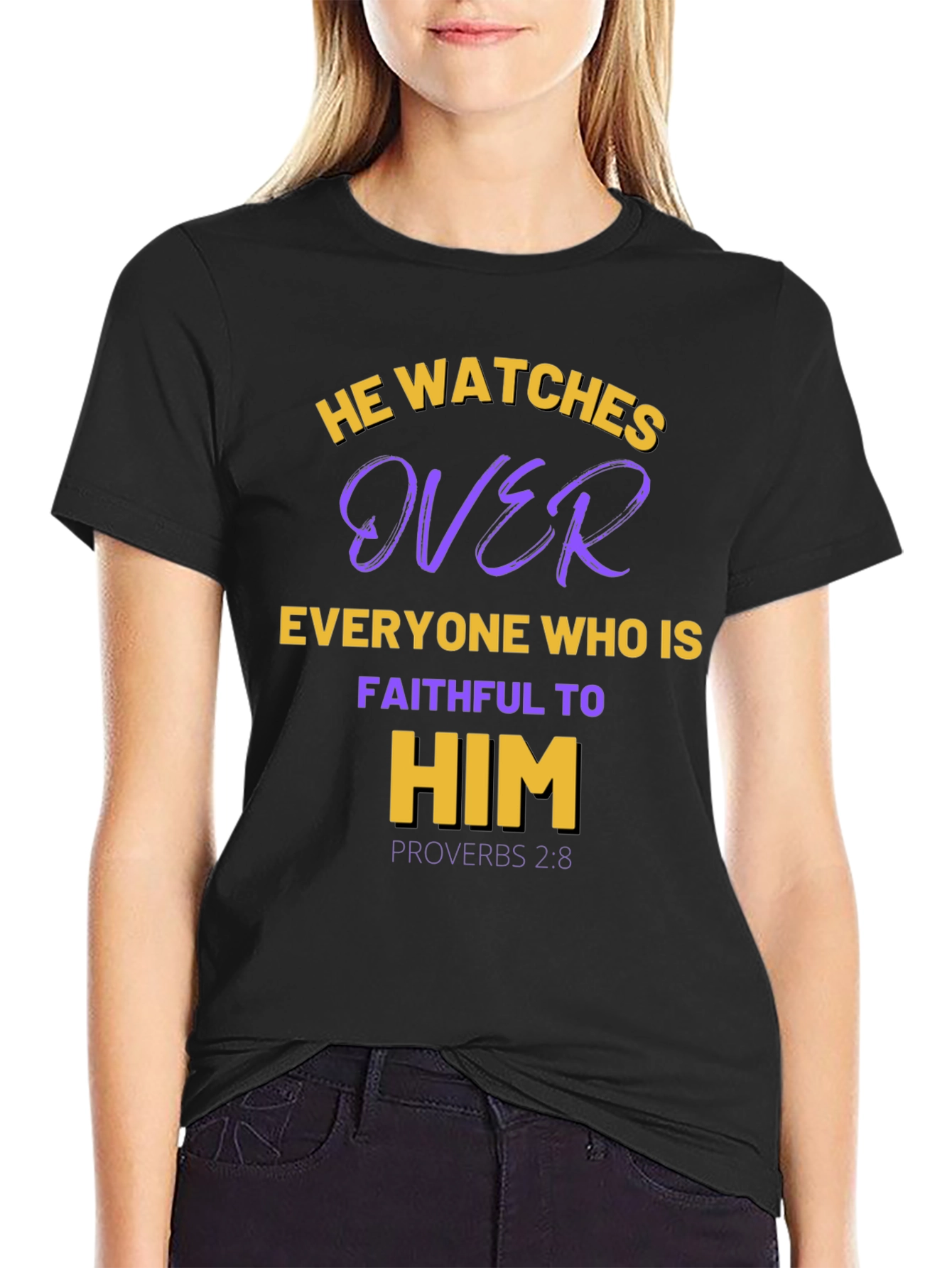 Faithful Proverbs Graphic T-Shirt