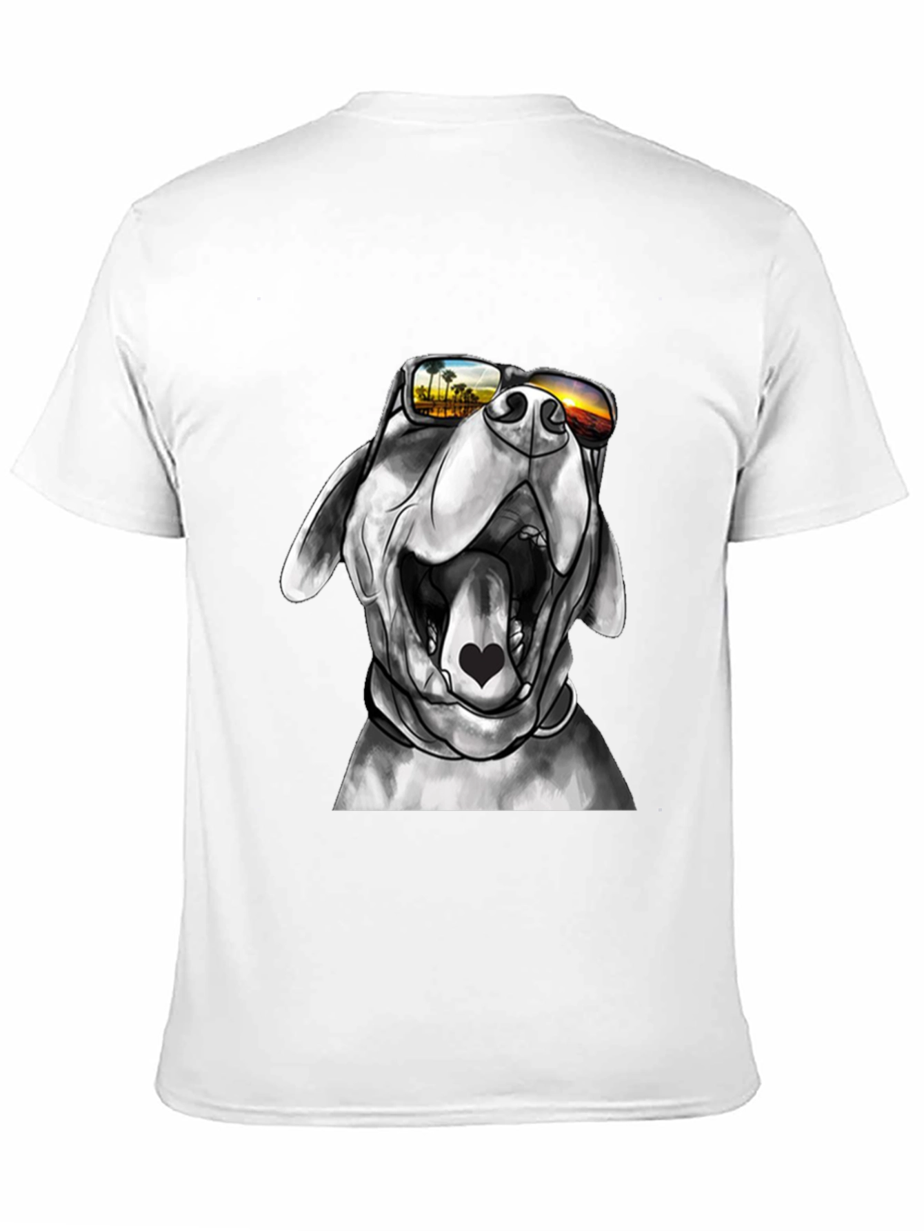 Cool Dog T-Shirt - Sunset Shades