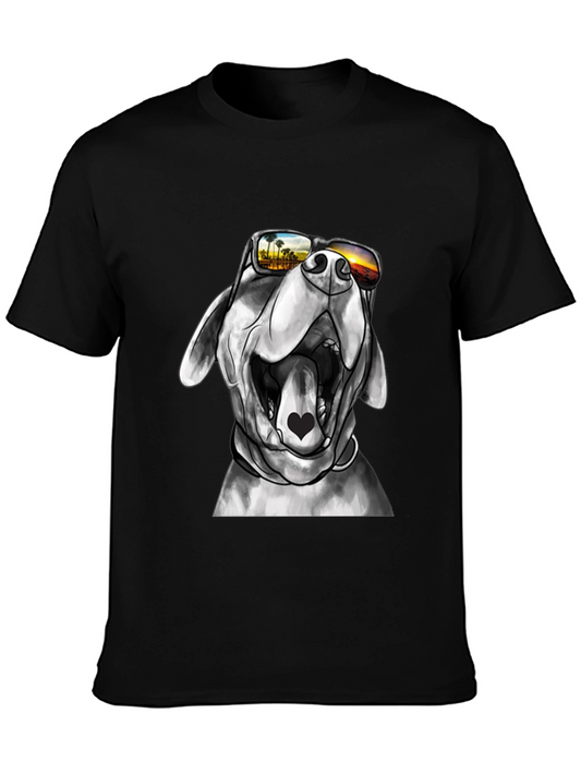 Cool Dog T-Shirt - Sunset Shades
