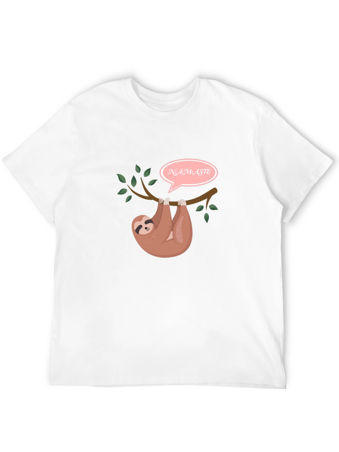 Sloth Namaste Graphic T-Shirt