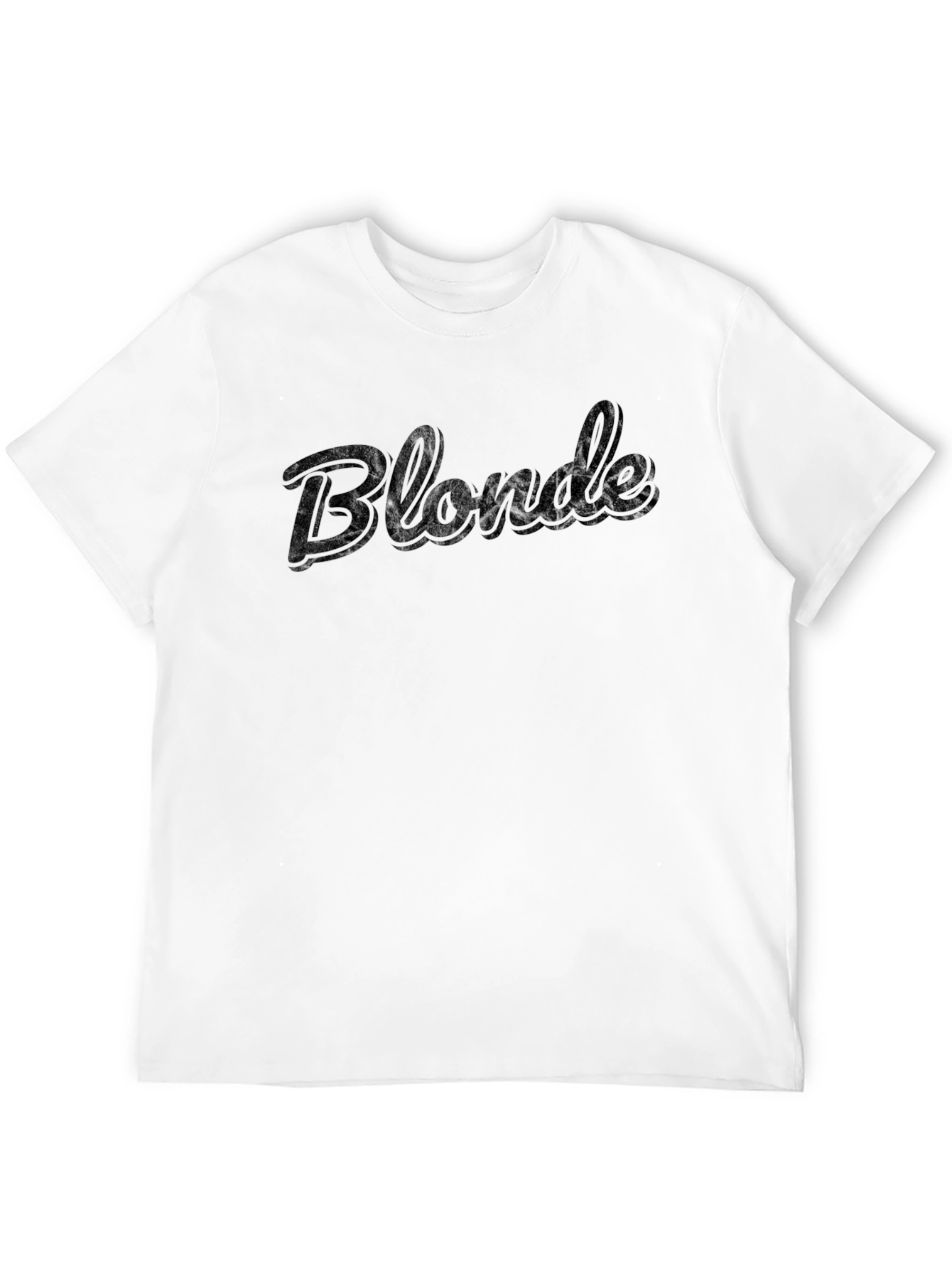 Blonde Graphic Tee - Black T-Shirt