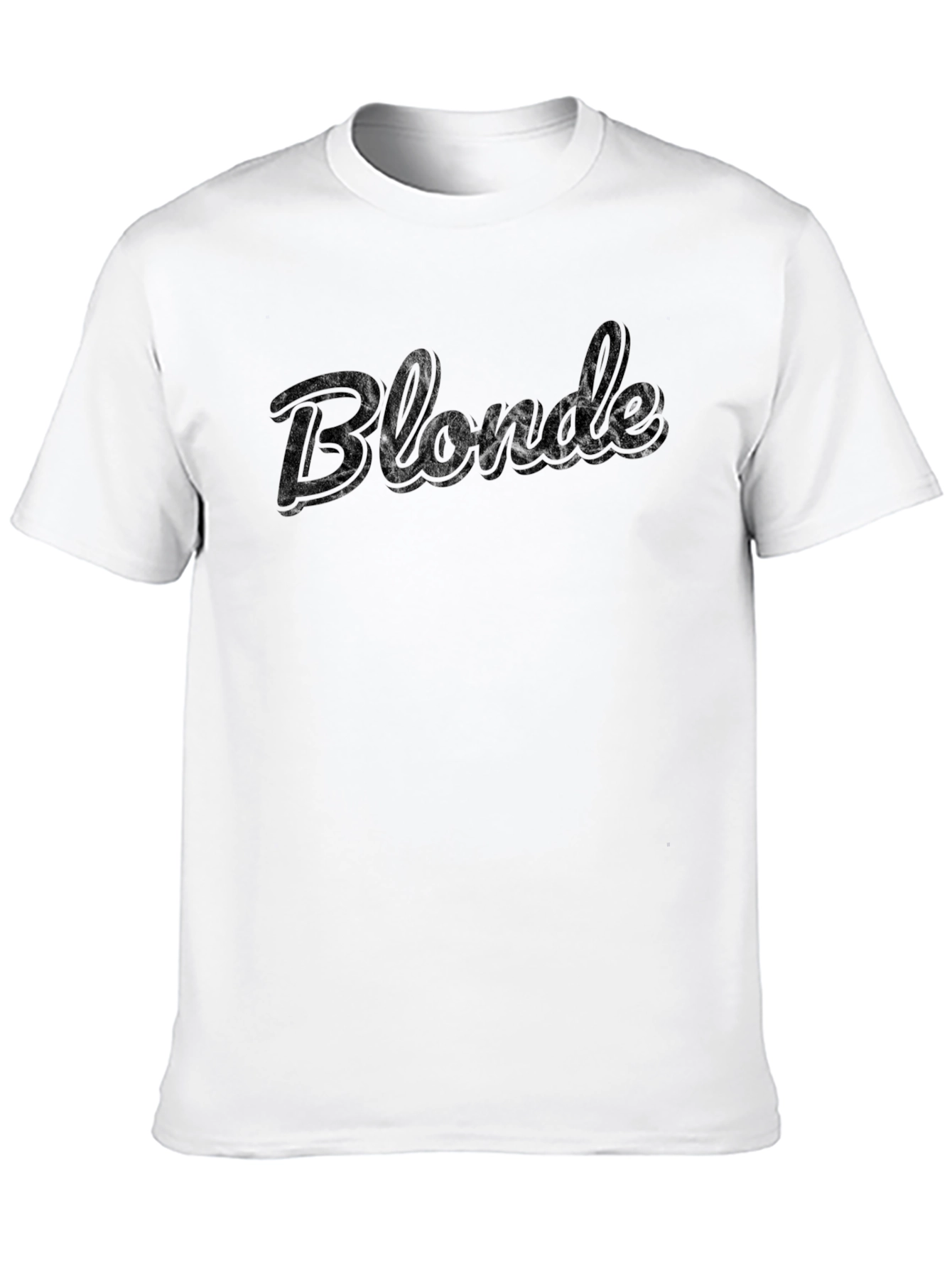 Blonde Graphic Tee - Black T-Shirt