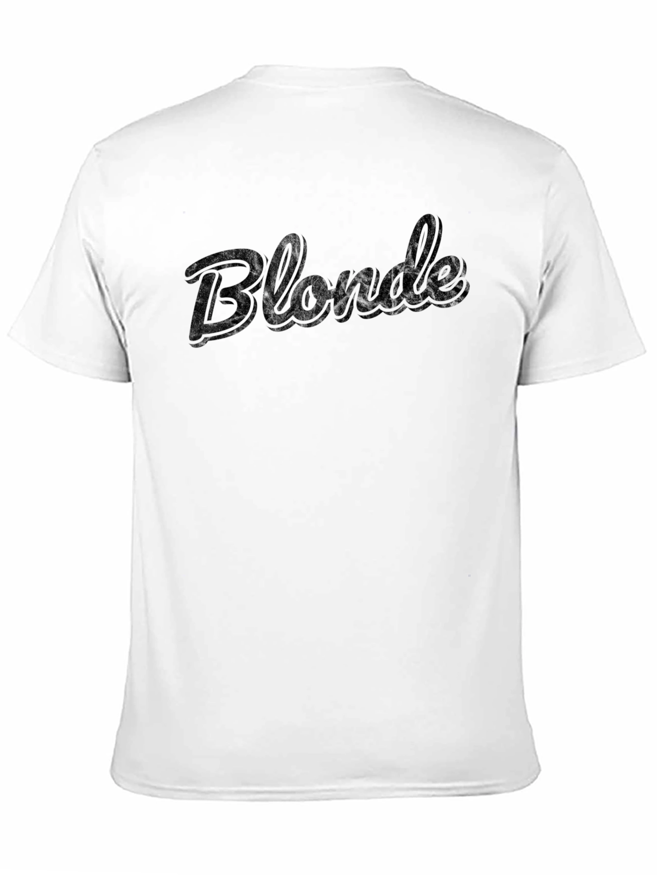 Blonde Graphic Tee - Black T-Shirt