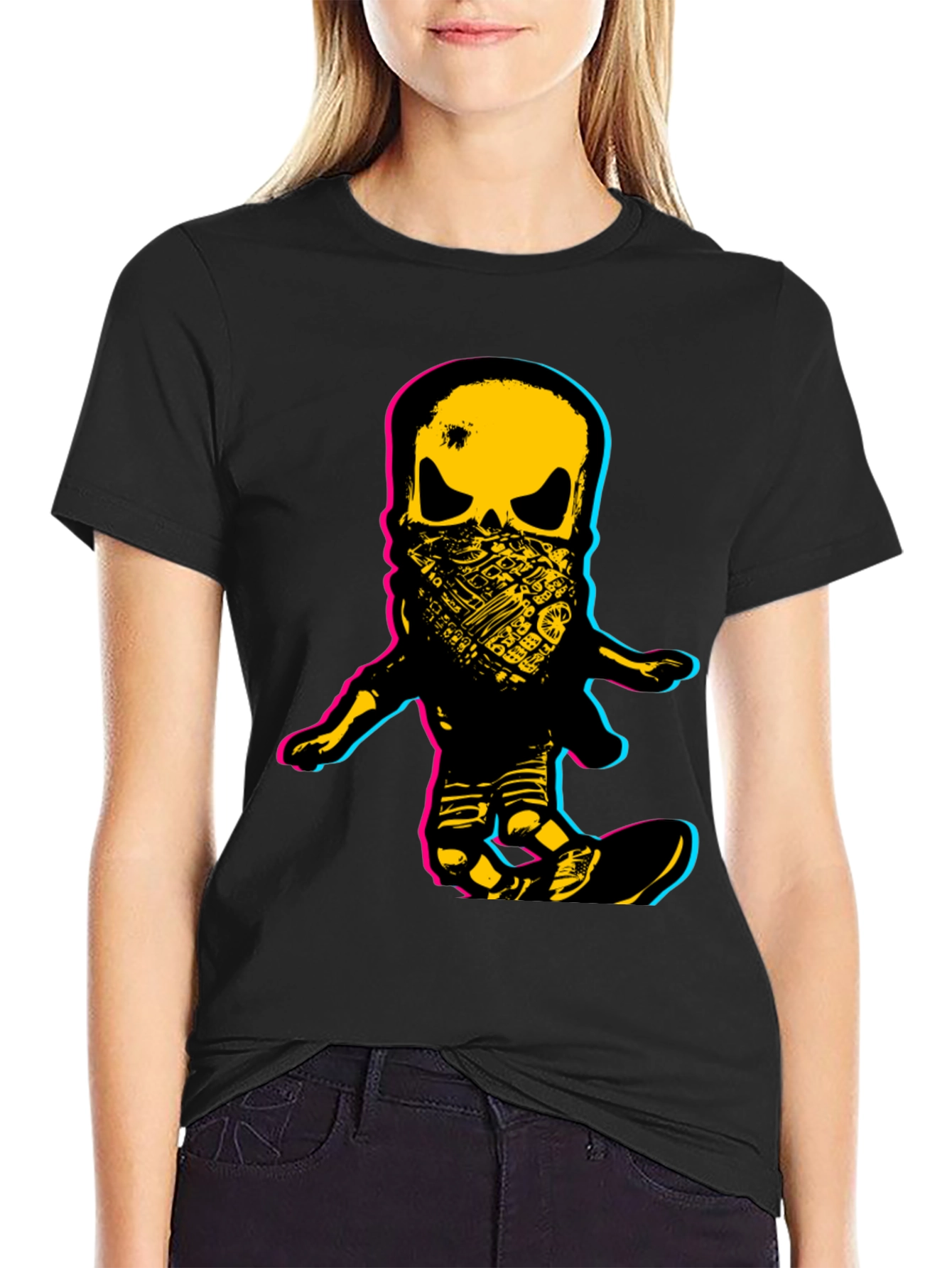 Skull Rider Graphic T-Shirt