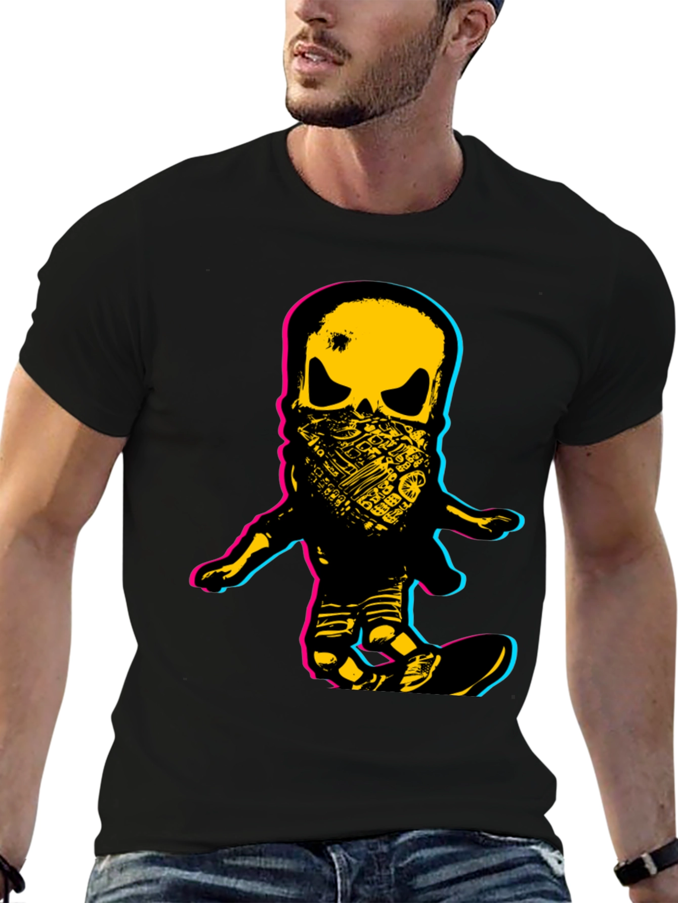 Skull Rider Graphic T-Shirt