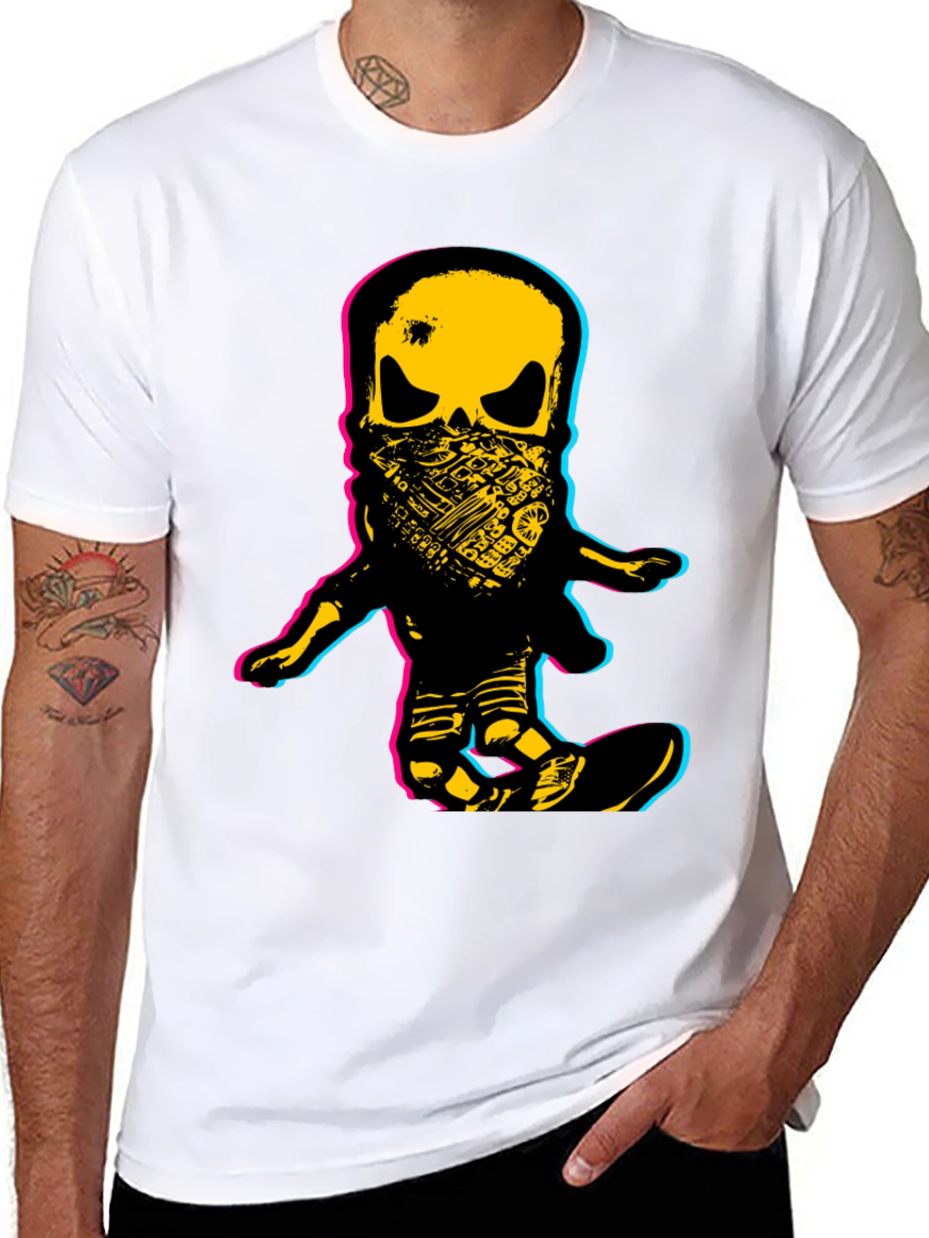 Skull Rider Graphic T-Shirt