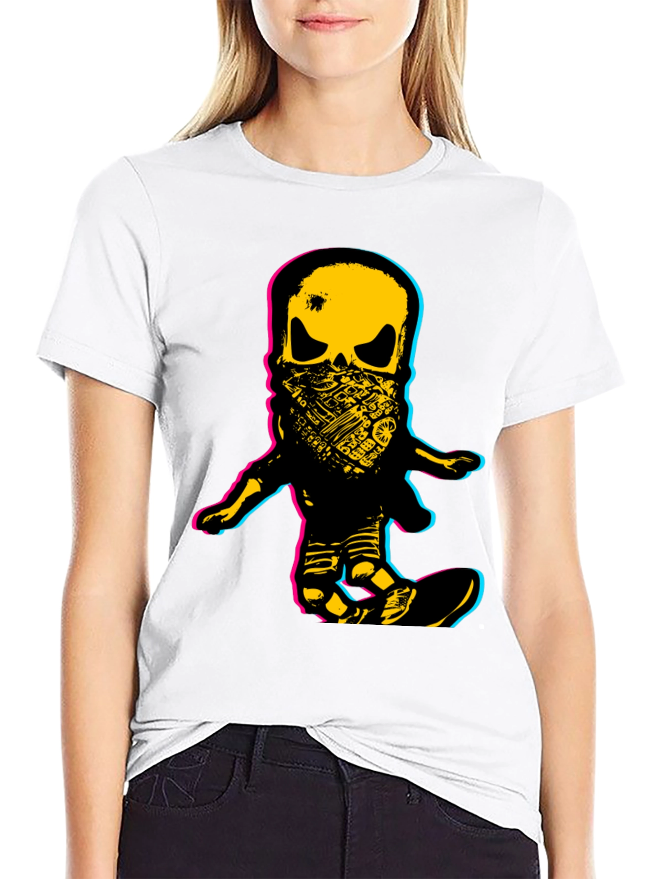Skull Rider Graphic T-Shirt