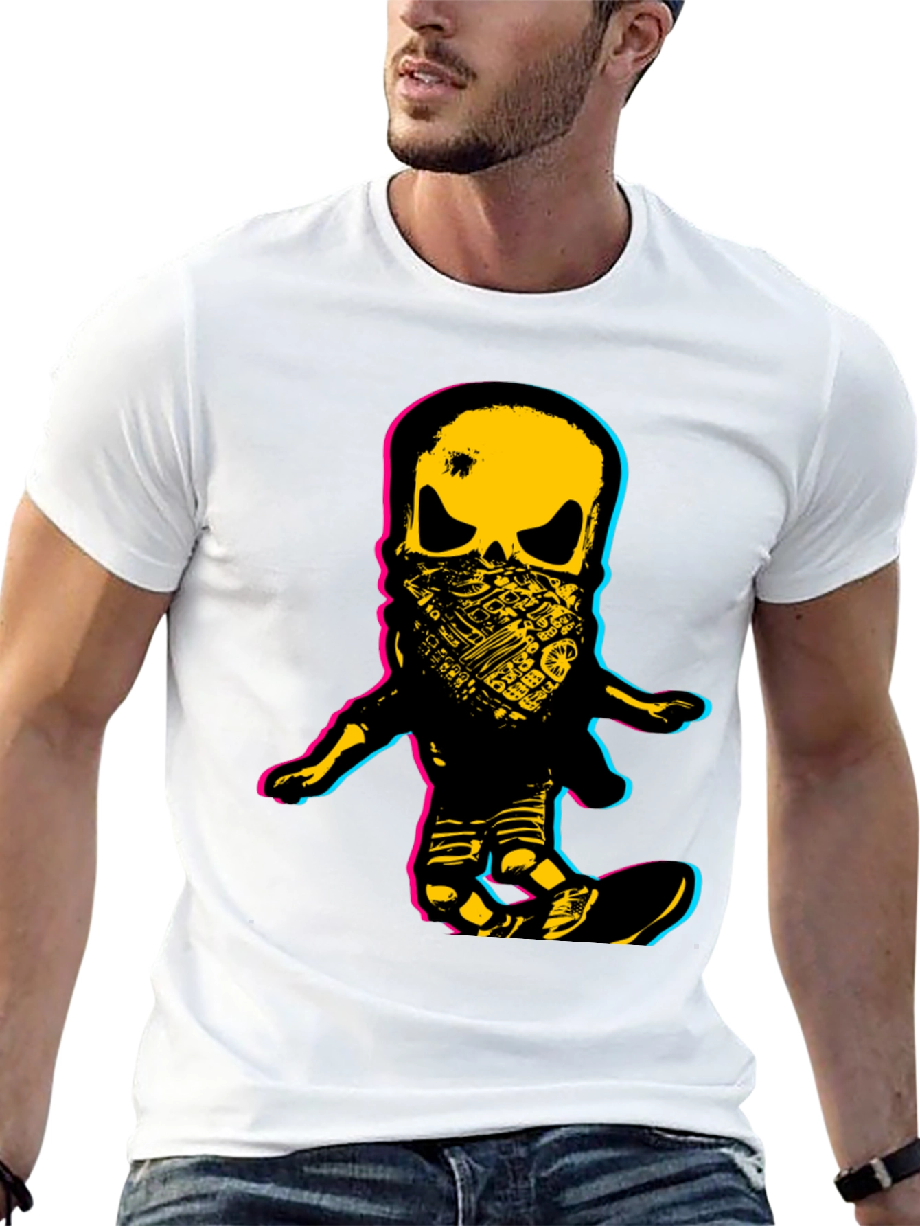 Skull Rider Graphic T-Shirt