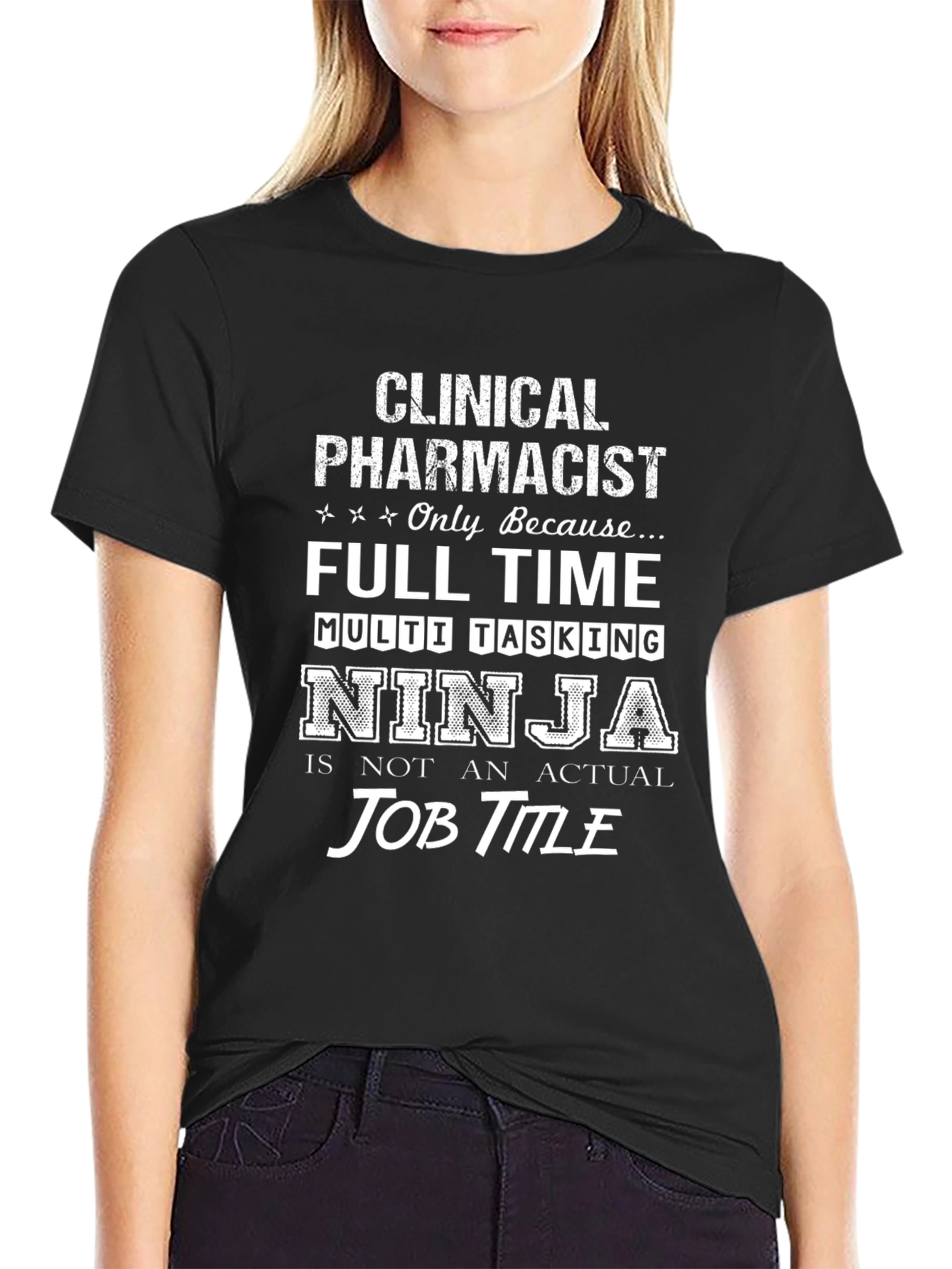 Clinical Pharmacist Ninja T-Shirt