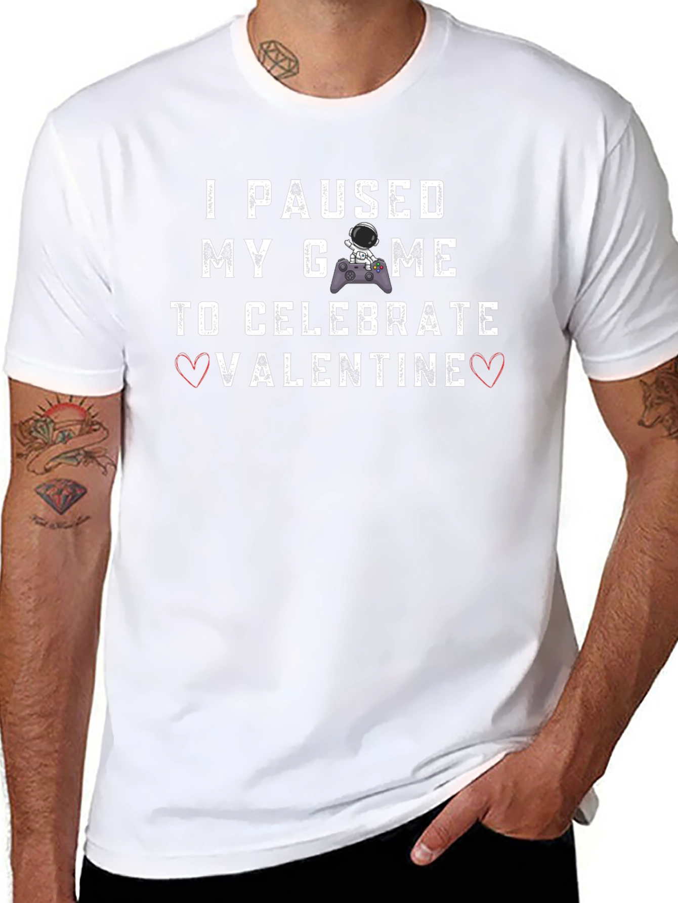 Gamer Valentines Day T-Shirt