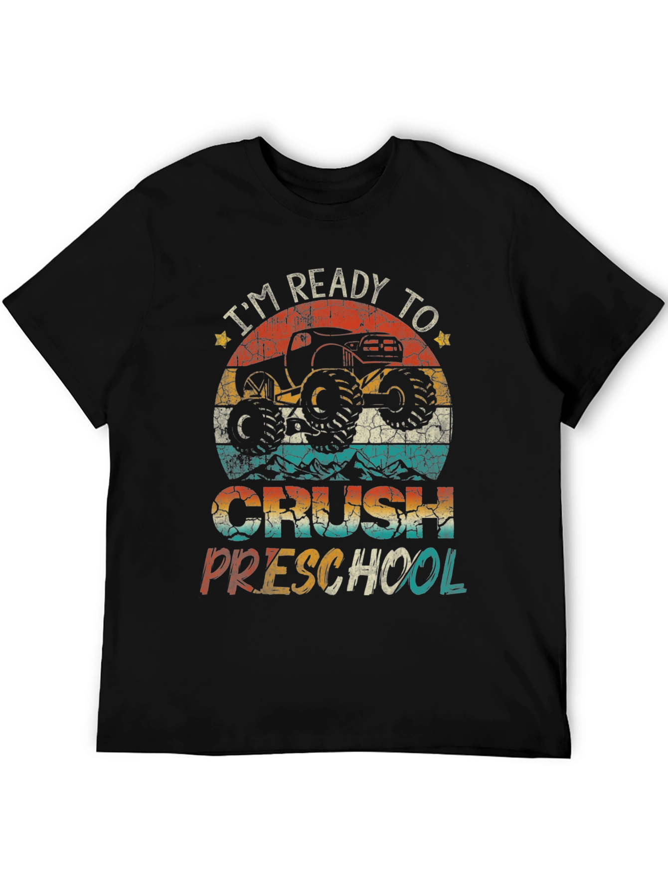 Ready to Crush Preschool Monster Truck Tee