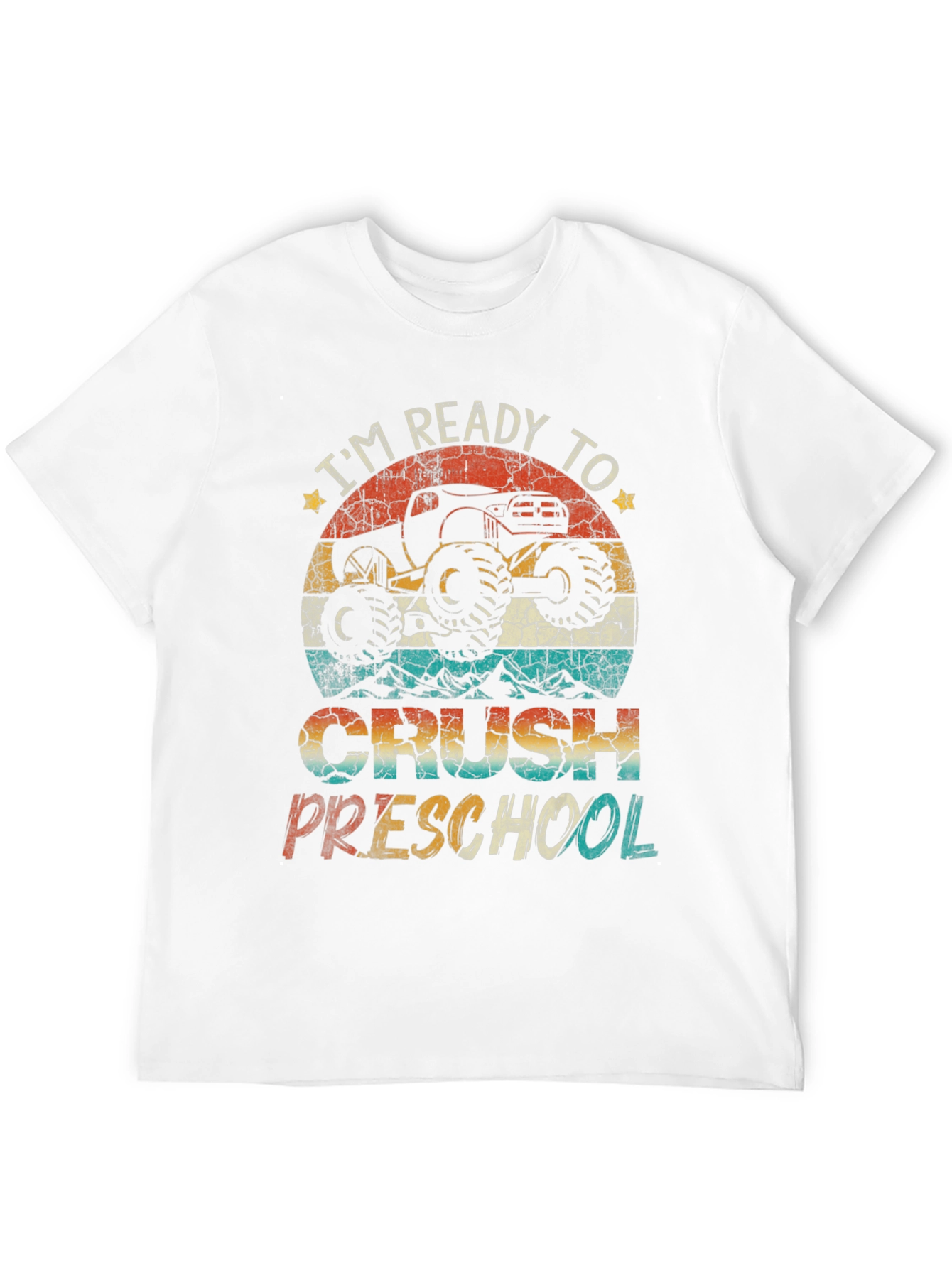 Ready to Crush Preschool Monster Truck Tee