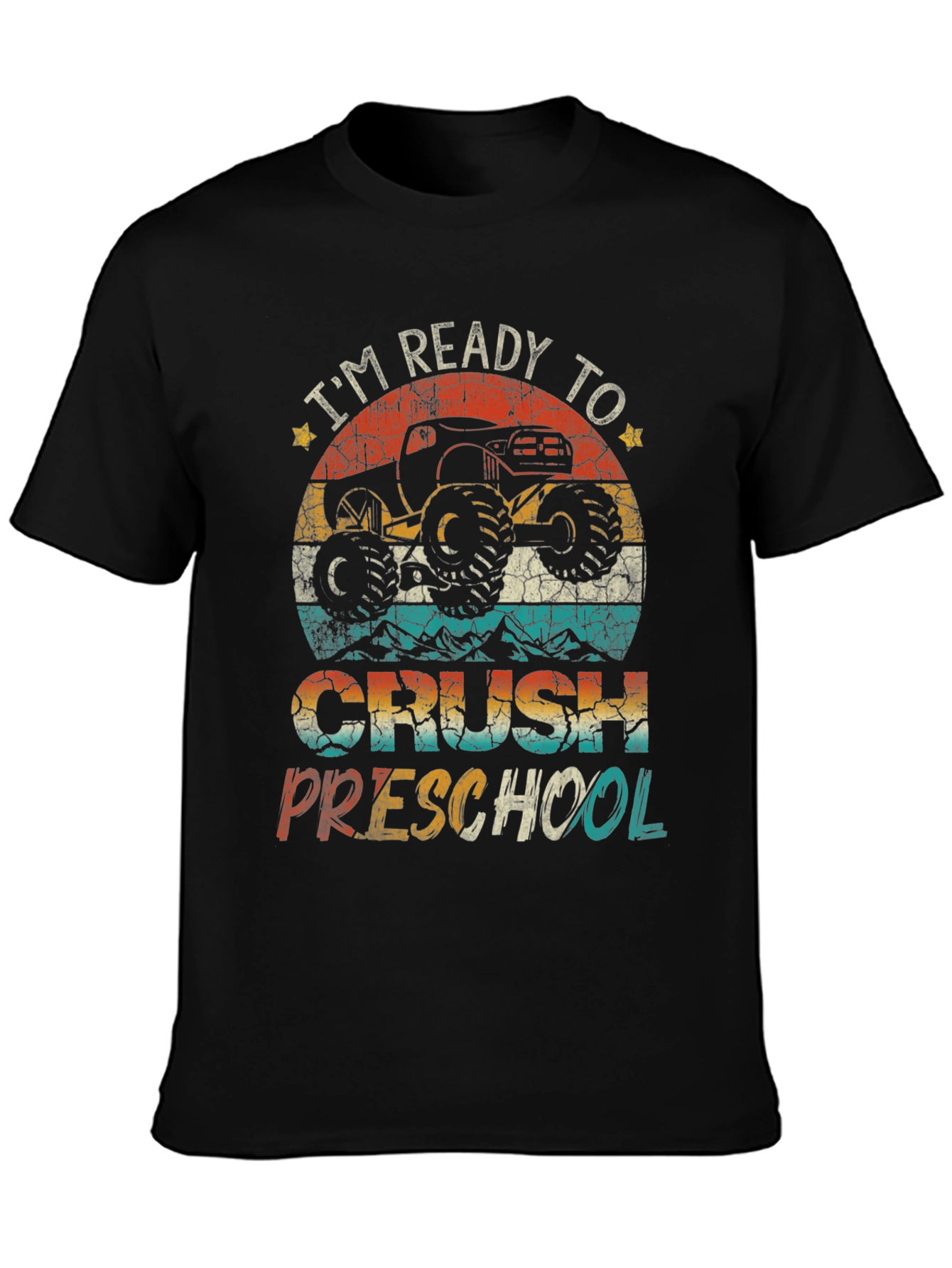 Ready to Crush Preschool Monster Truck Tee