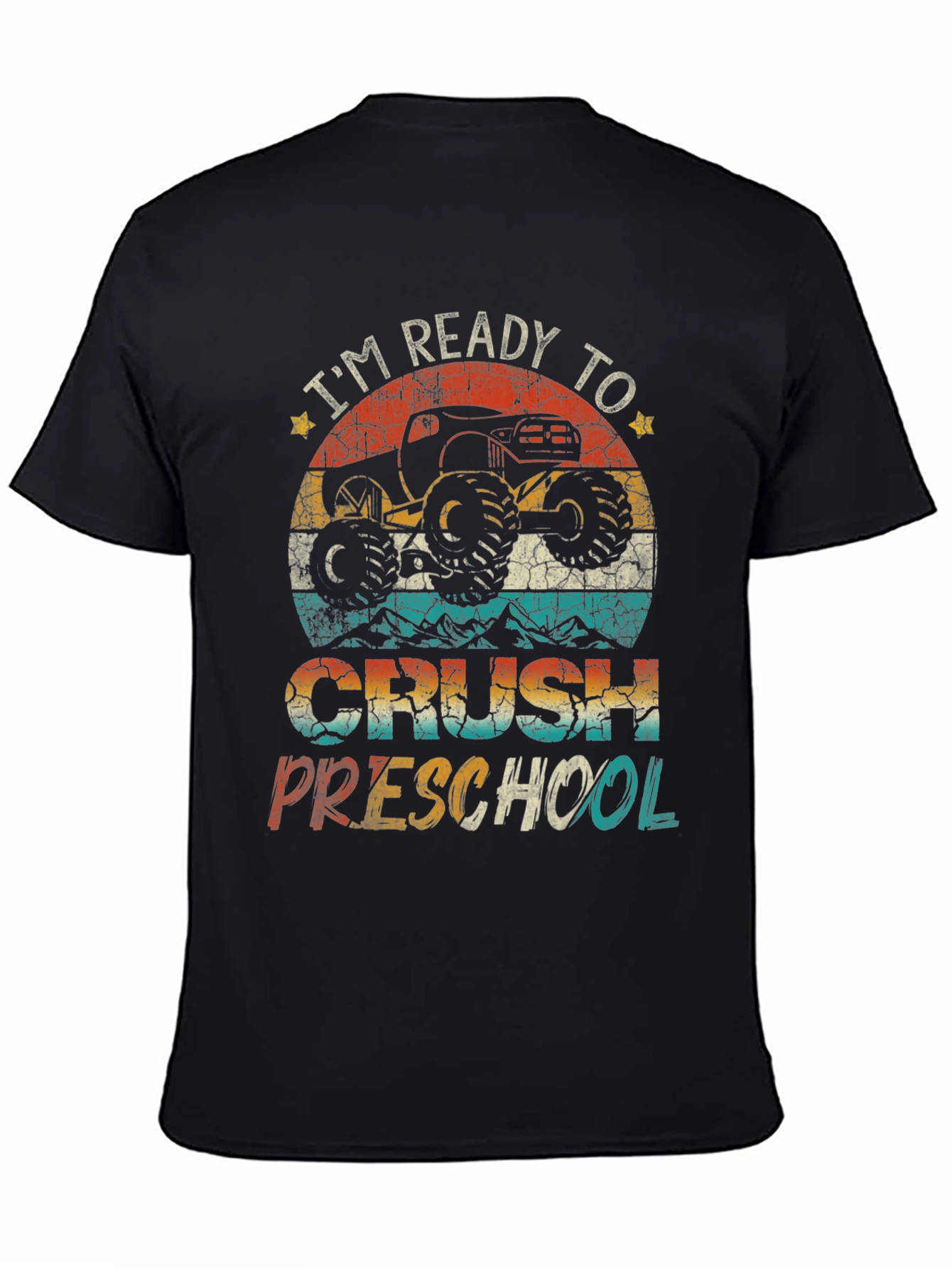 Ready to Crush Preschool Monster Truck Tee