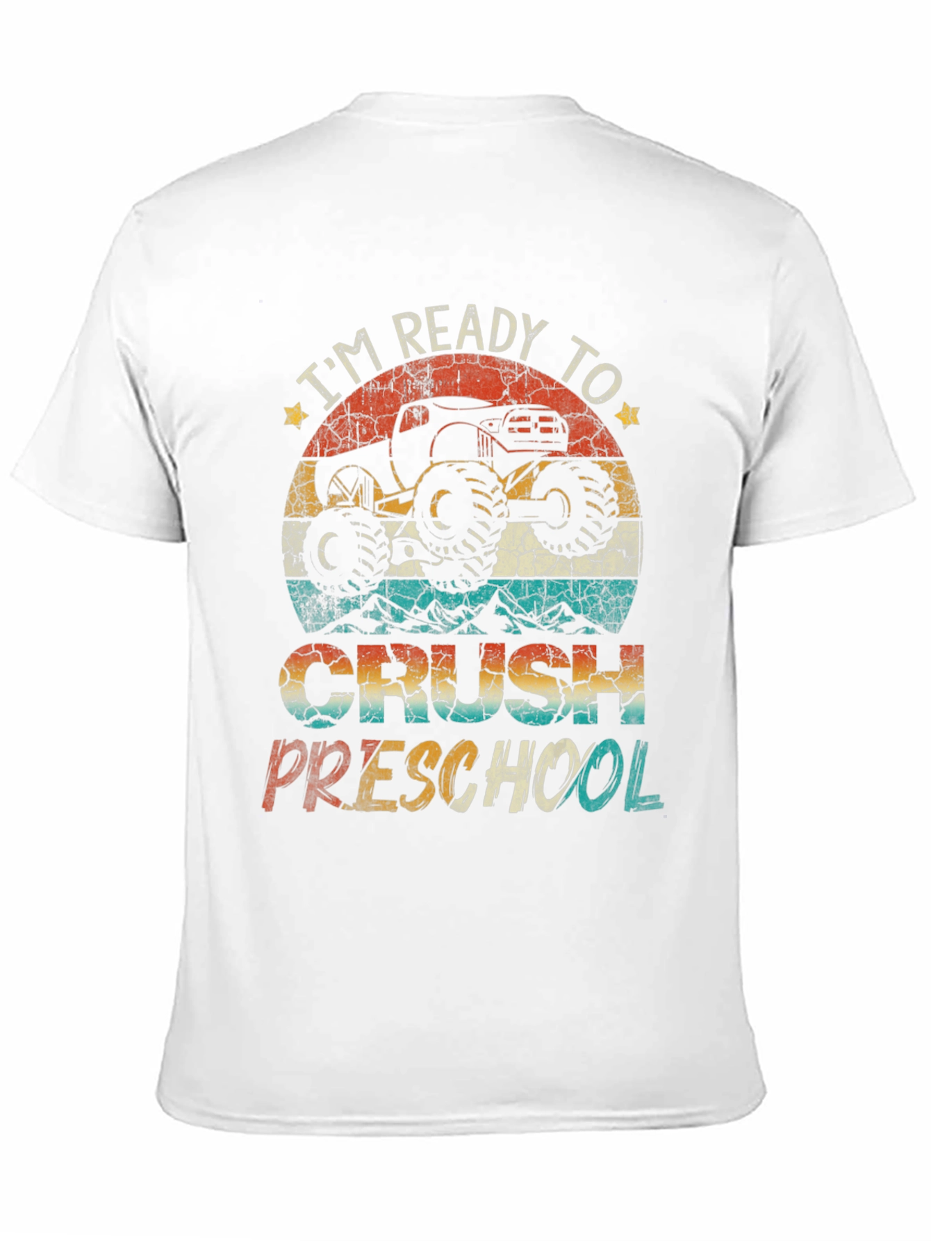 Ready to Crush Preschool Monster Truck Tee