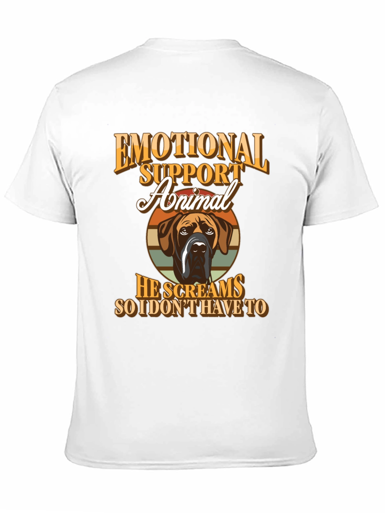 Emotional Support Animal T-Shirt - Dog Lover Tee