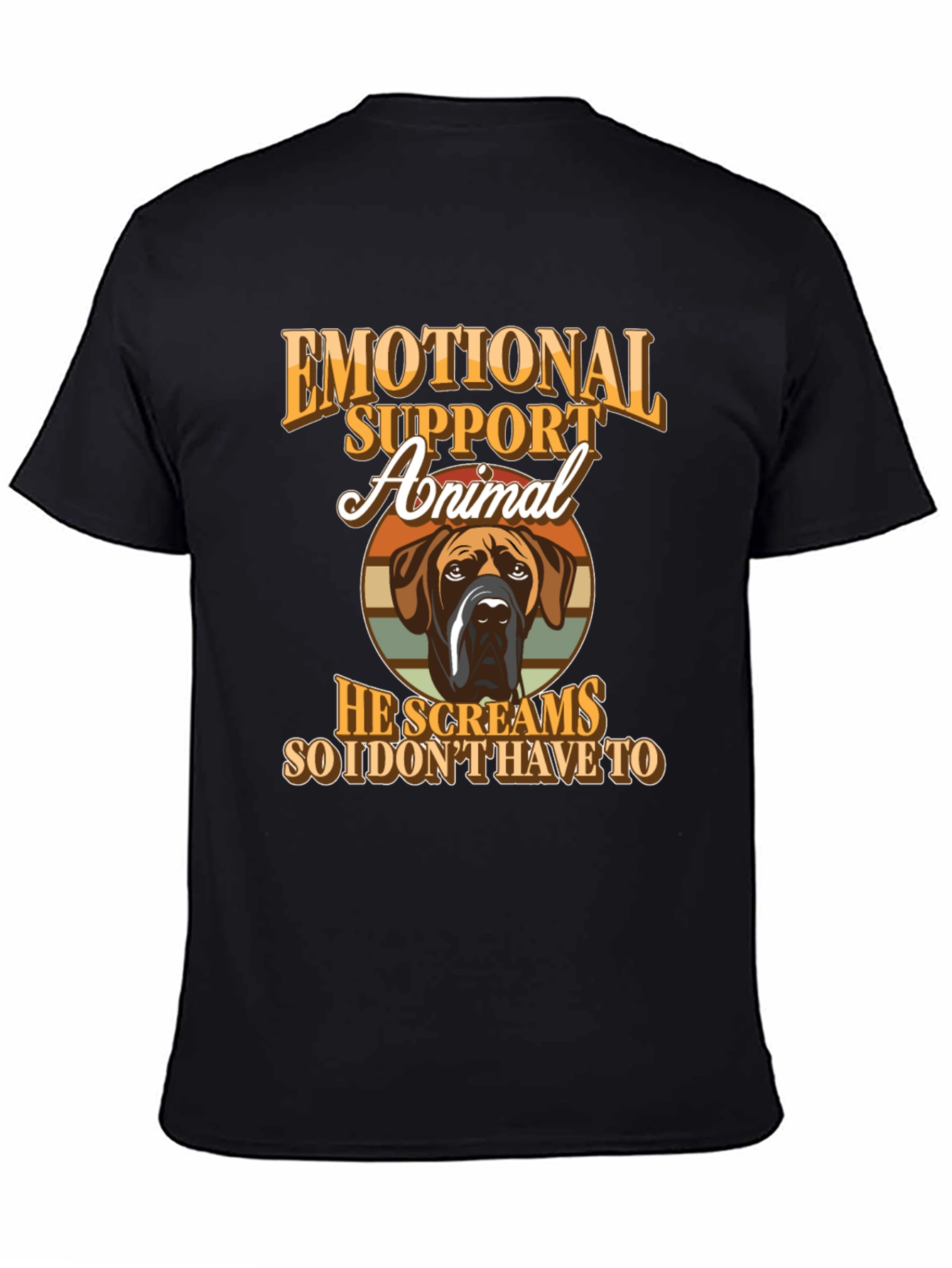Emotional Support Animal T-Shirt - Dog Lover Tee