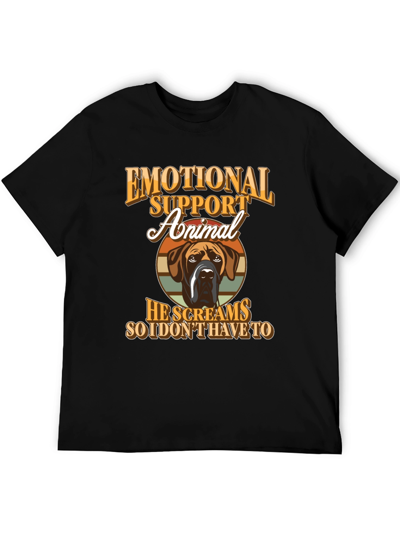 Emotional Support Animal T-Shirt - Dog Lover Tee