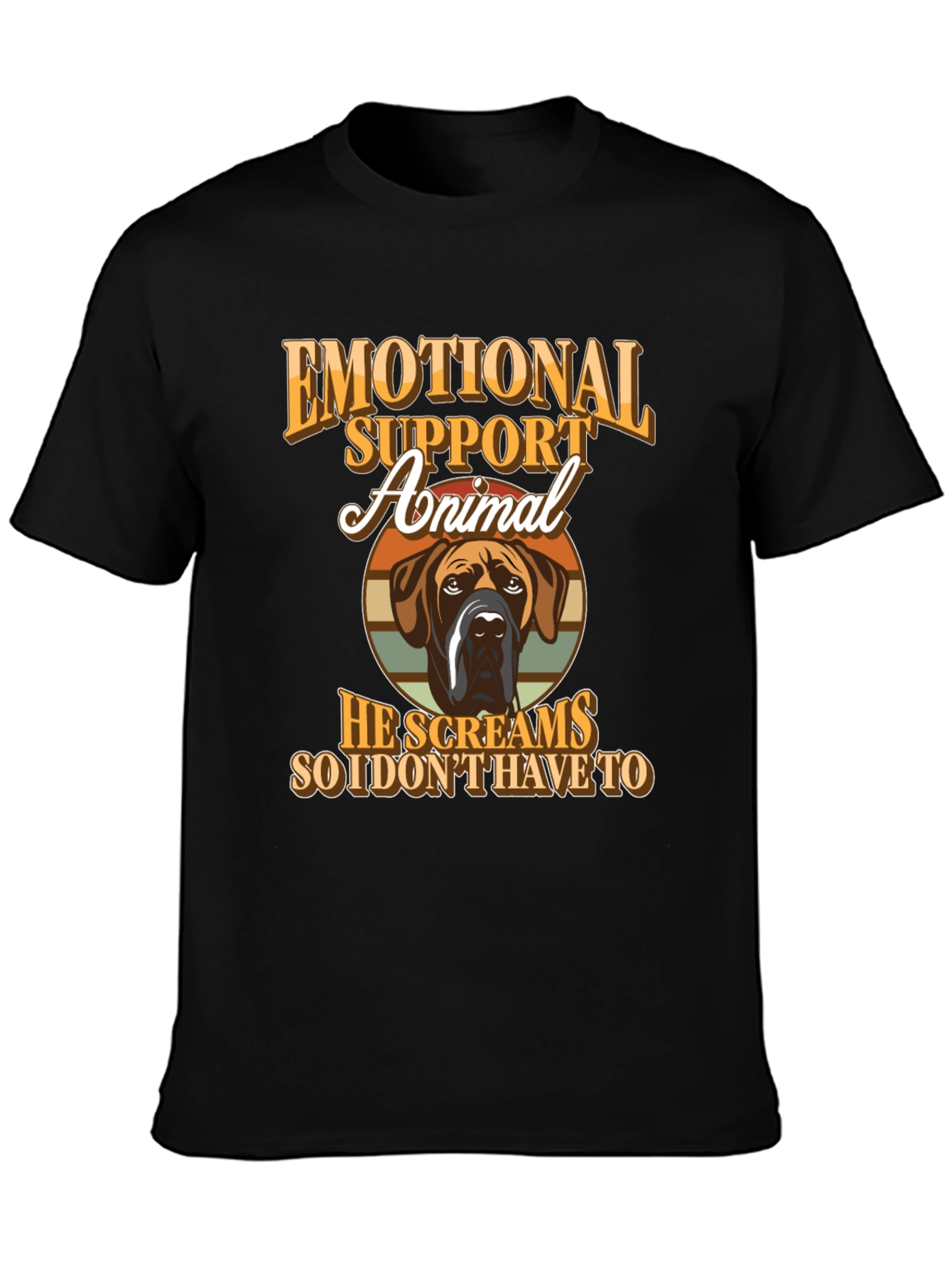 Emotional Support Animal T-Shirt - Dog Lover Tee