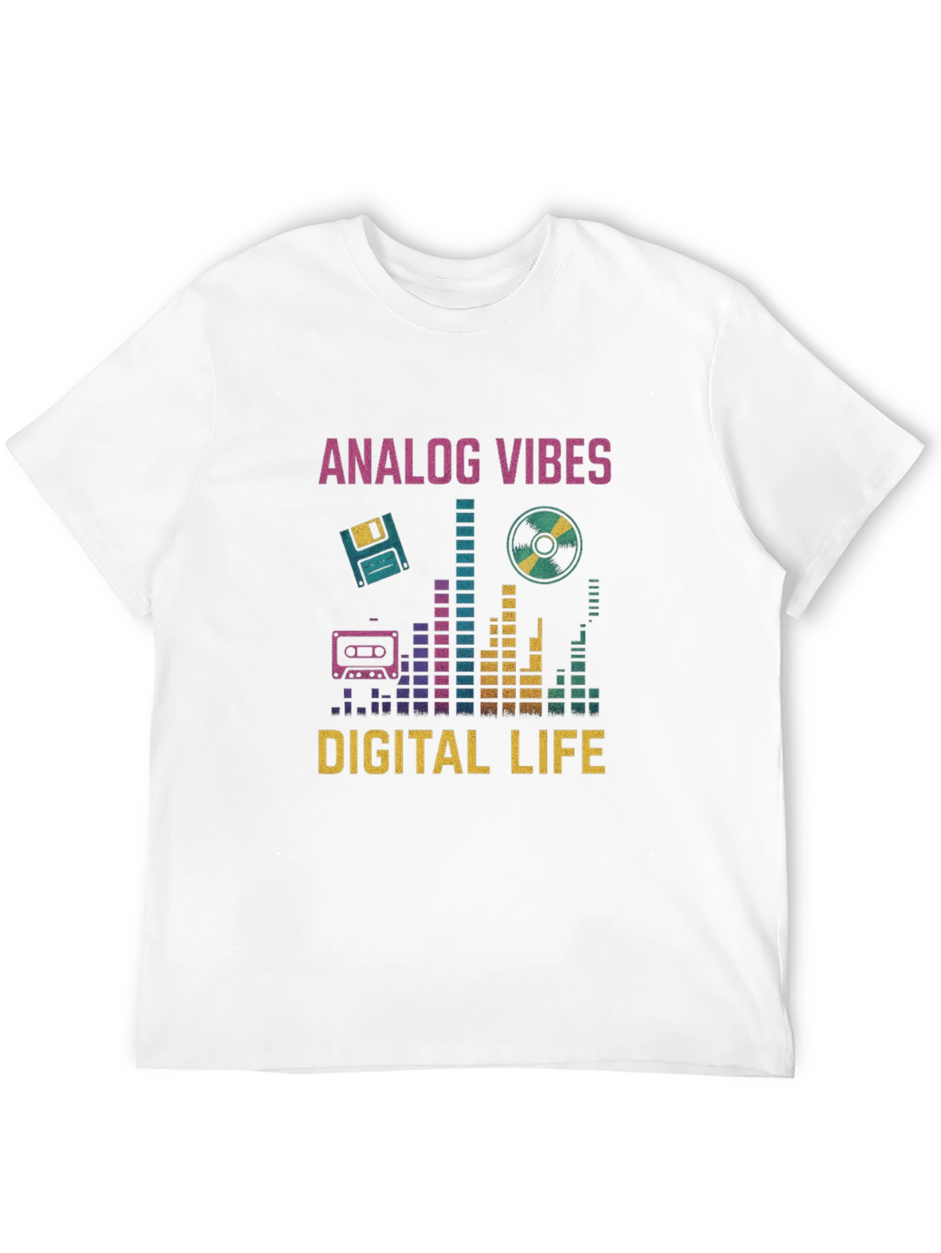 Analog Vibes Digital Life Graphic Tee