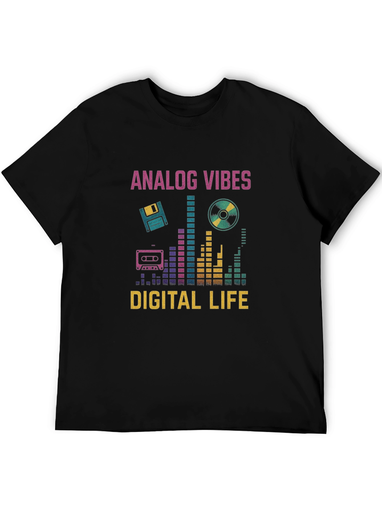 Analog Vibes Digital Life Graphic Tee