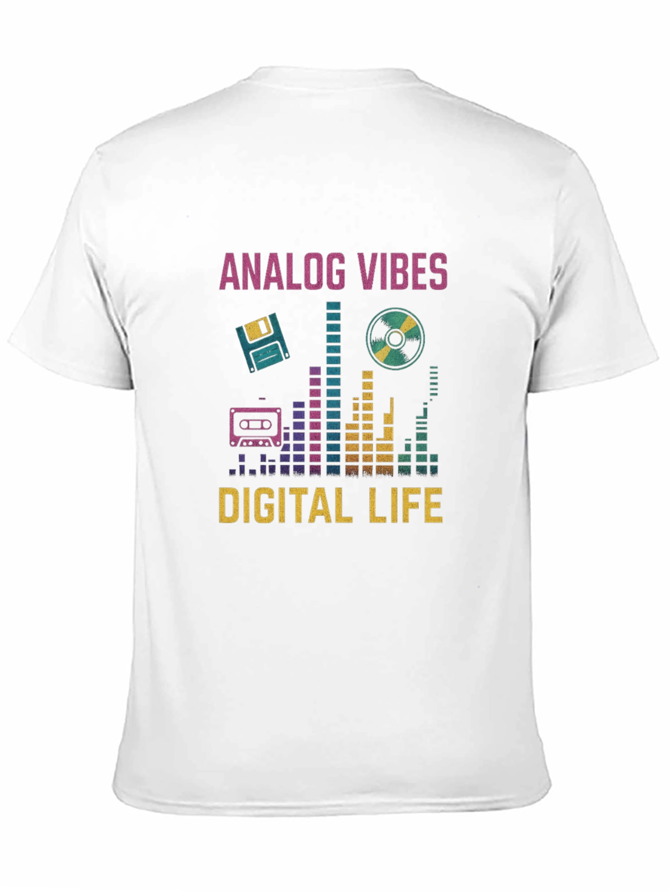 Analog Vibes Digital Life Graphic Tee