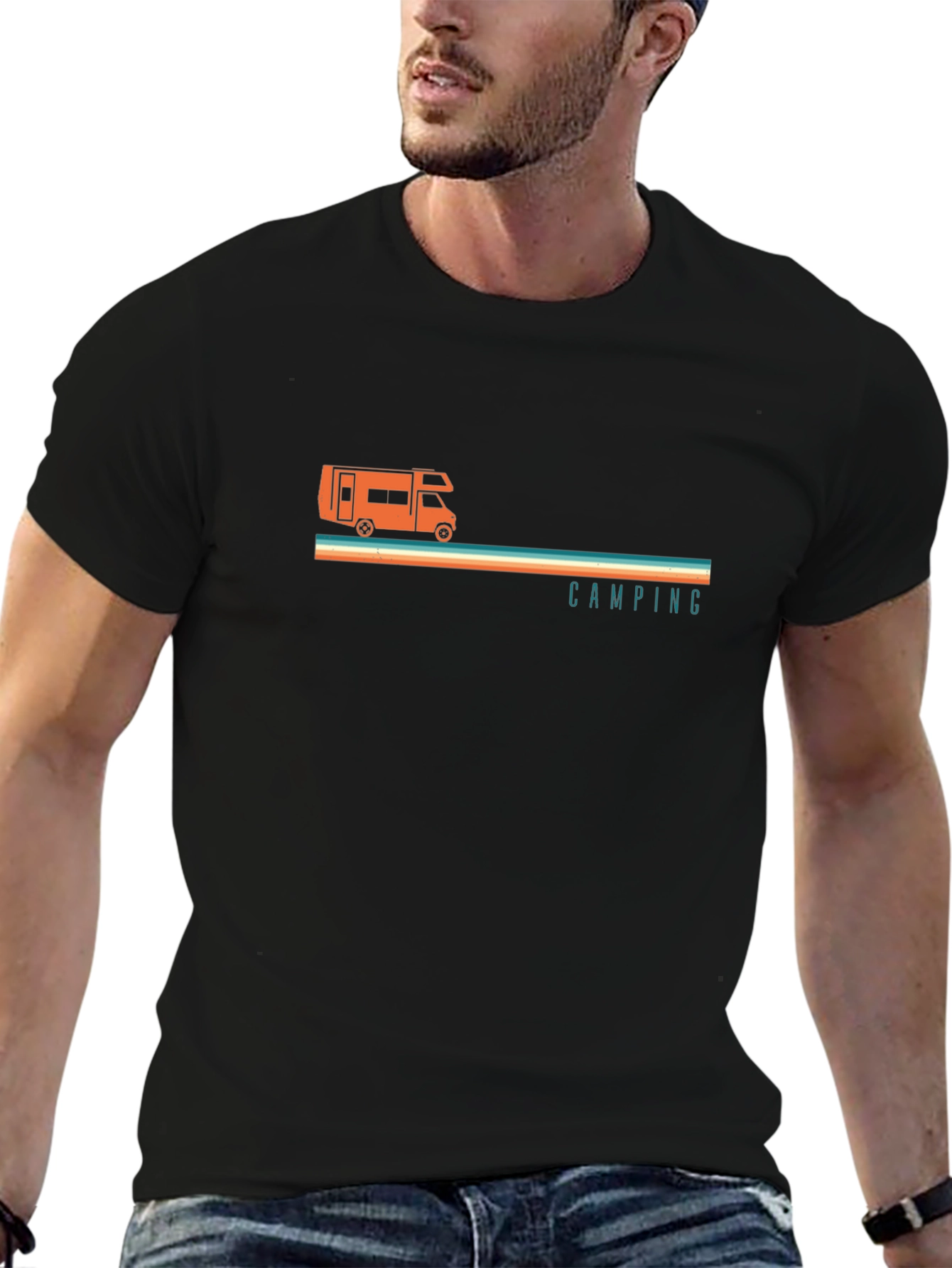 Retro Camping Adventure T-Shirt