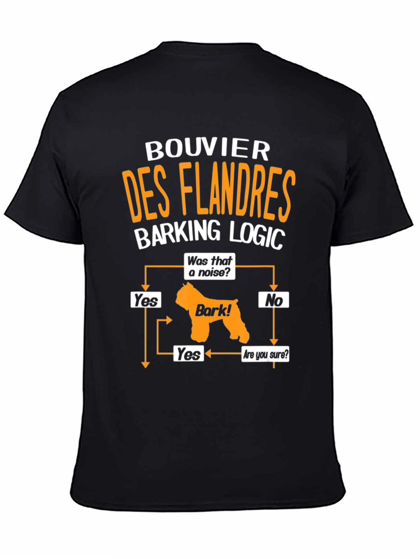 Bouvier des Flandres Barking Logic T-Shirt