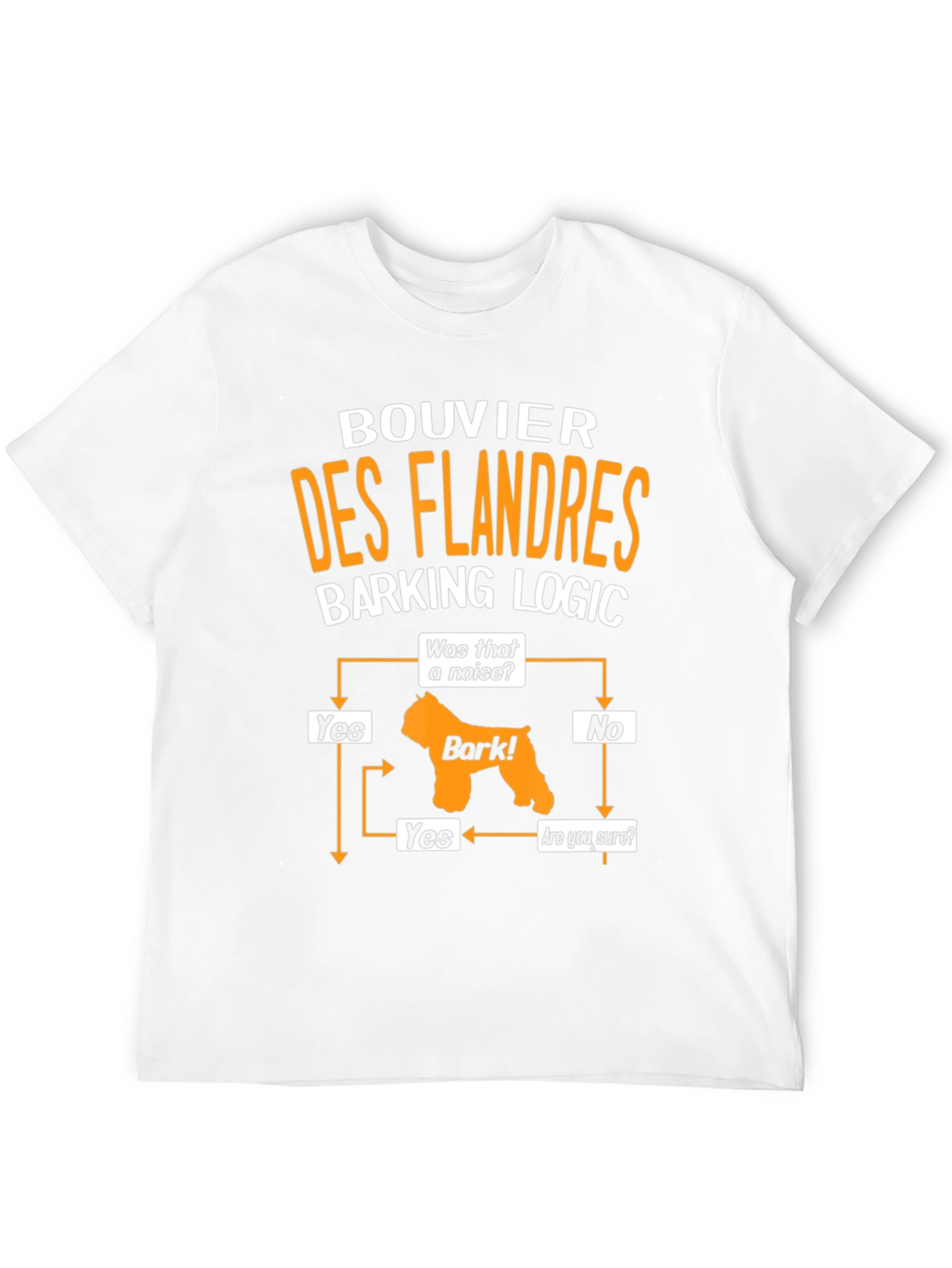 Bouvier des Flandres Barking Logic T-Shirt