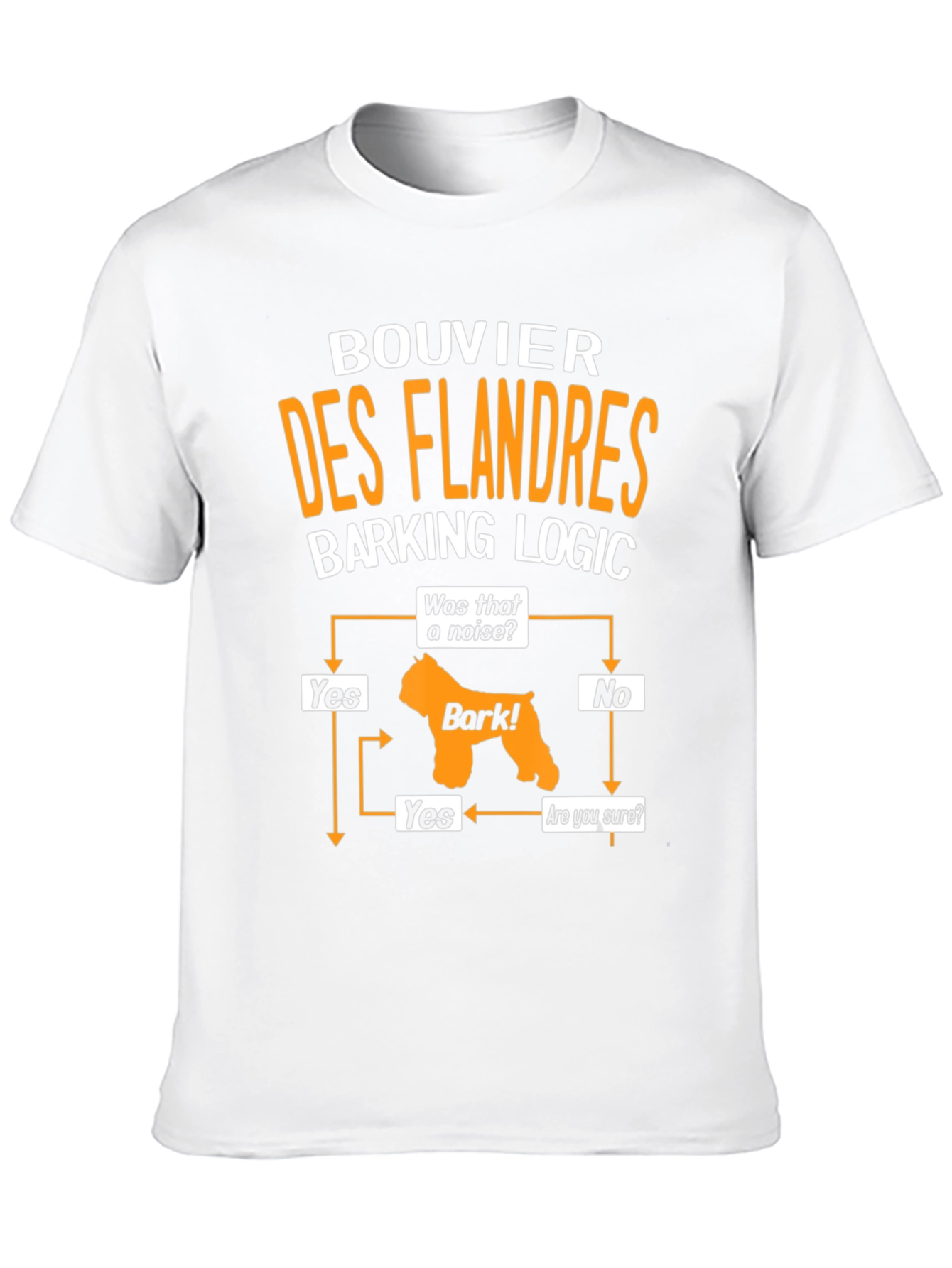 Bouvier des Flandres Barking Logic T-Shirt