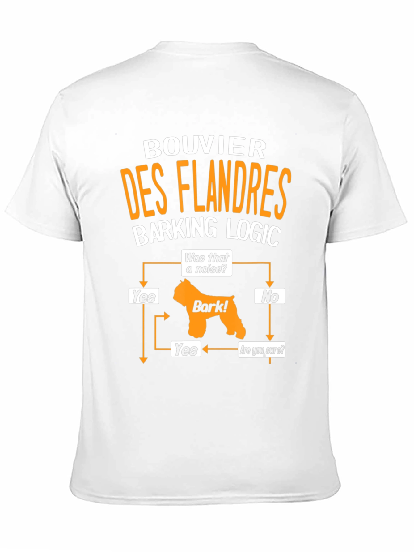 Bouvier des Flandres Barking Logic T-Shirt