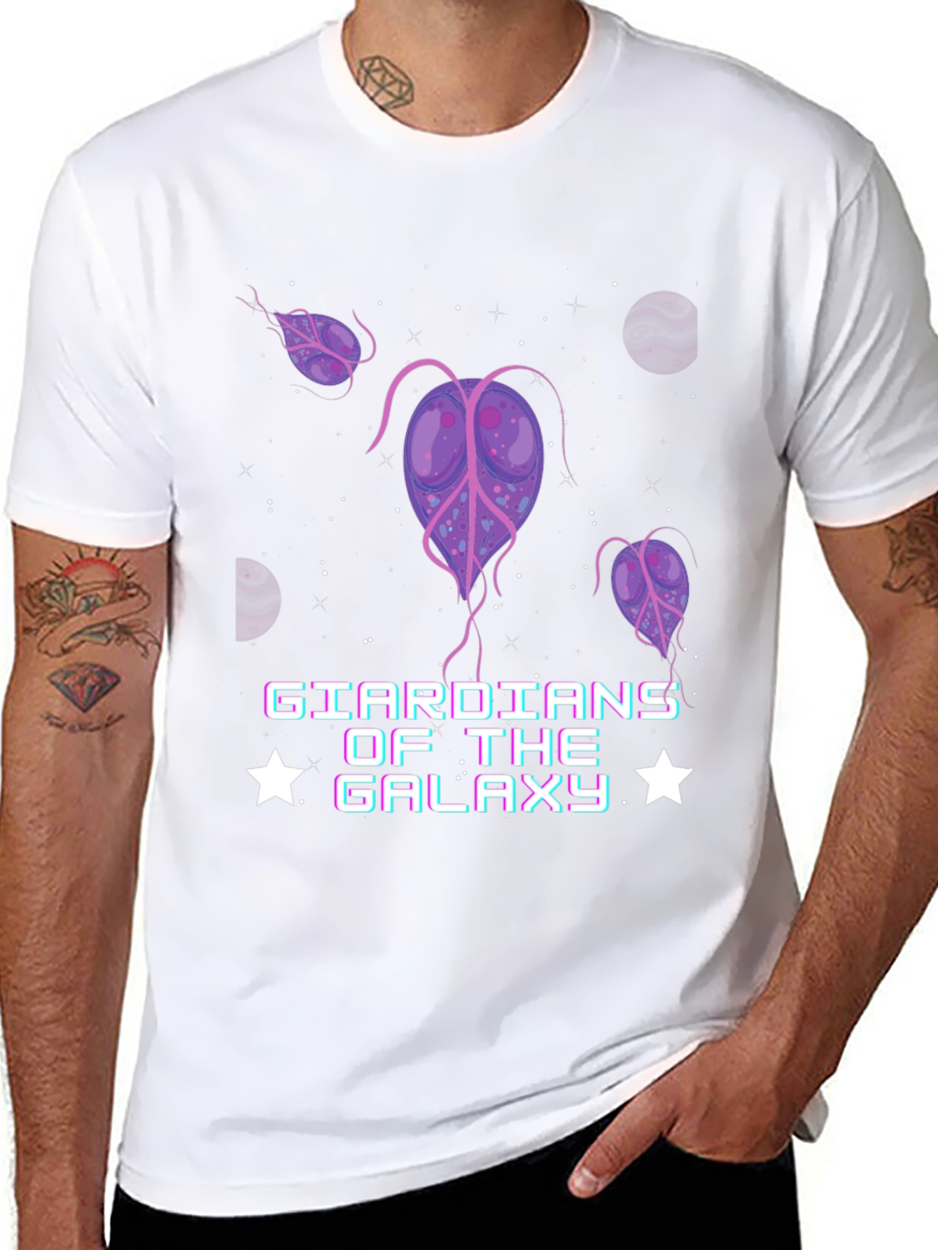 Guardians of the Galaxy Space T-Shirt