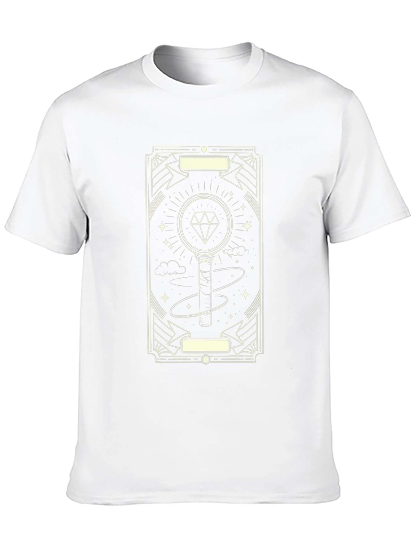 Diamond Graphic Black T-Shirt