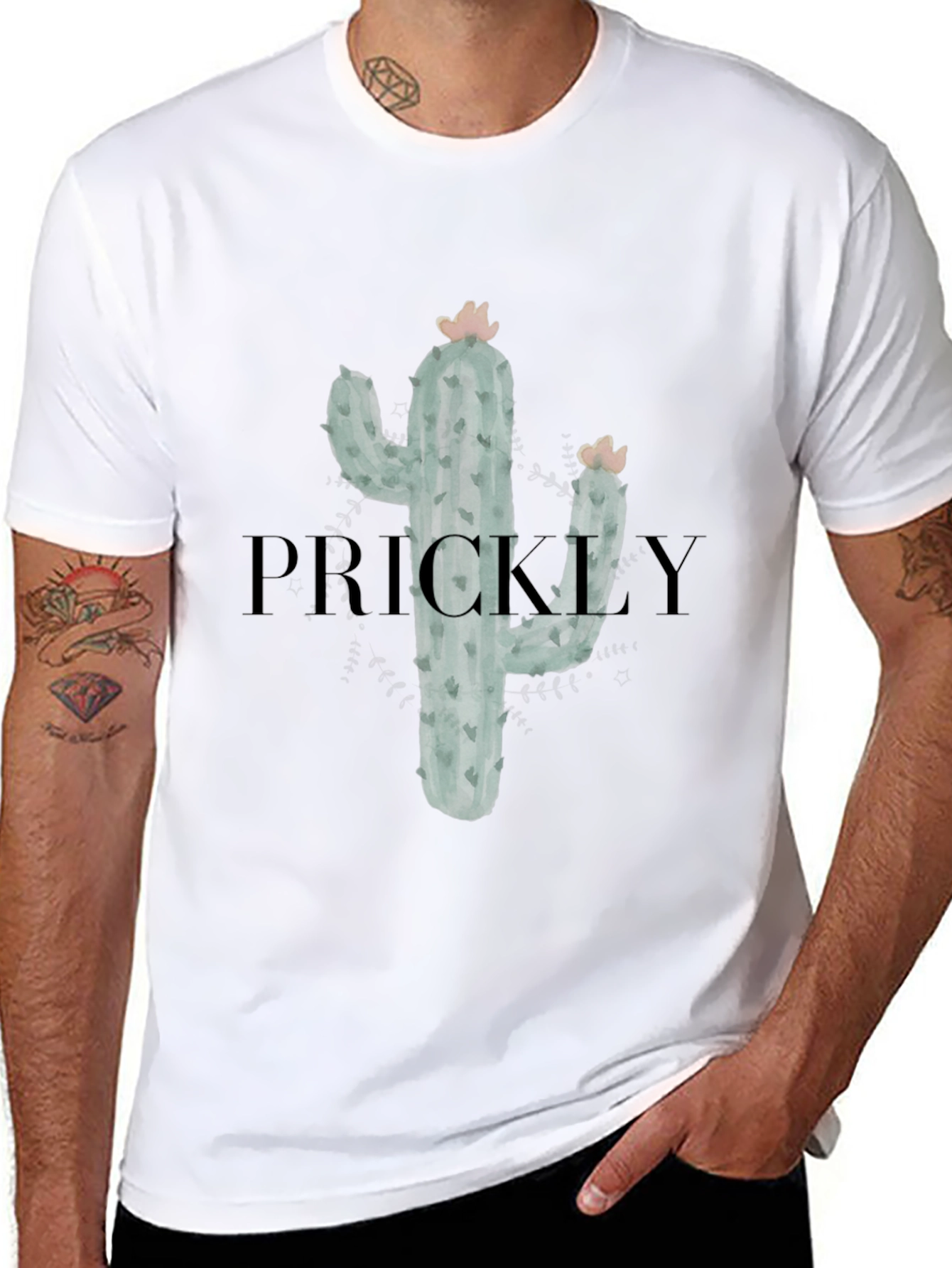 Prickly Cactus Graphic Tee - Unisex